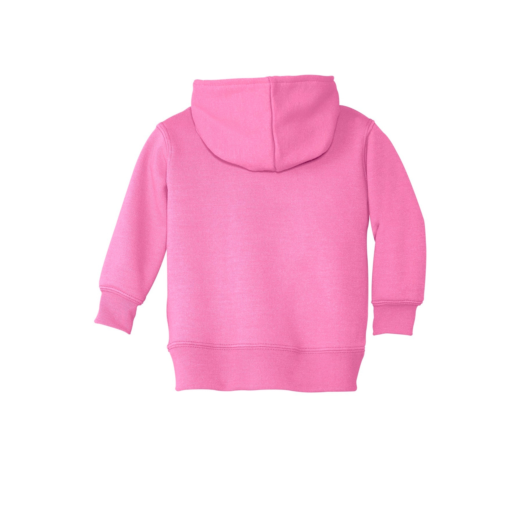 Port & Company® Core Fleece Full-Zip Hooded Toddler Sweatshirt