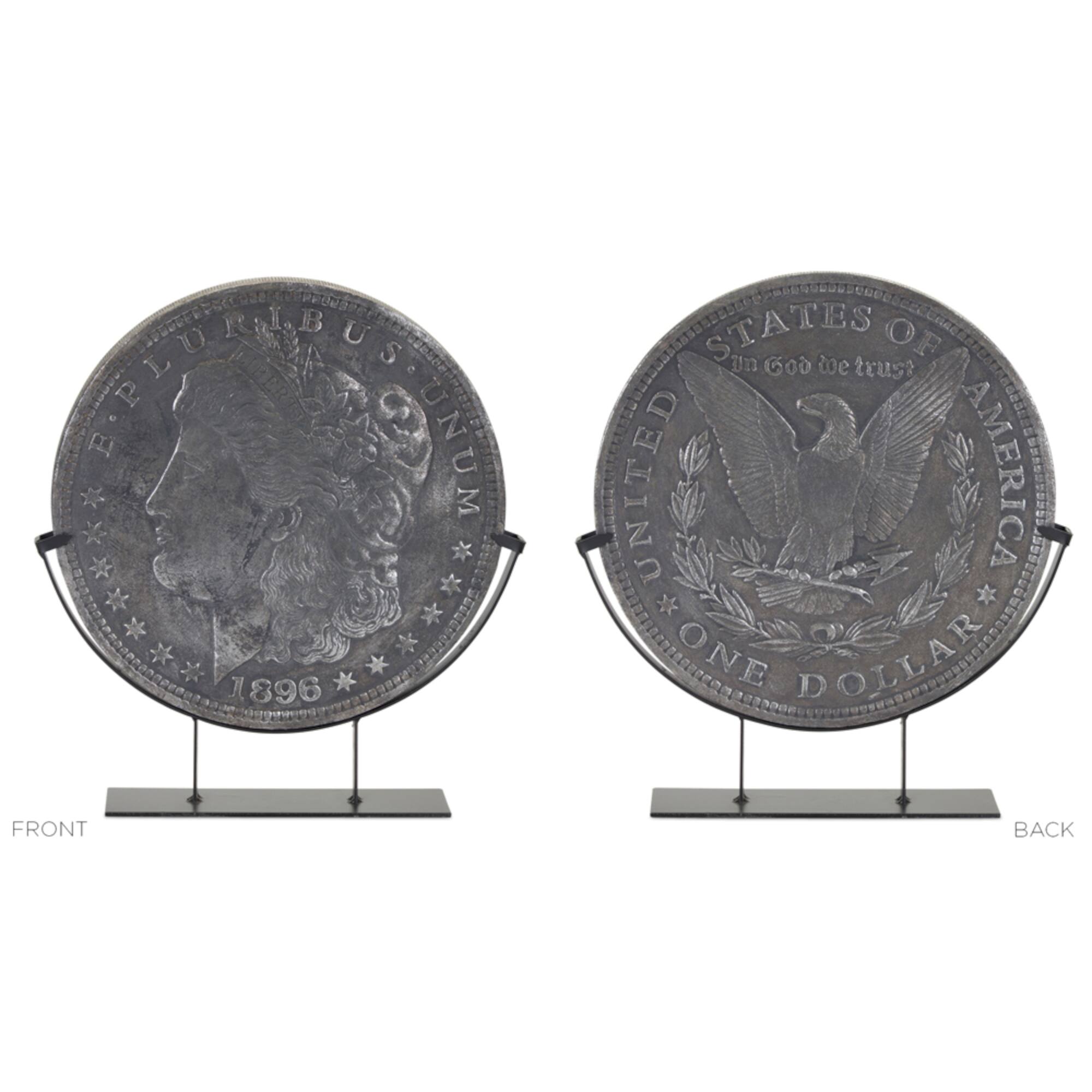 19" One Dollar Coin In Stand By Melrose | Michaels®