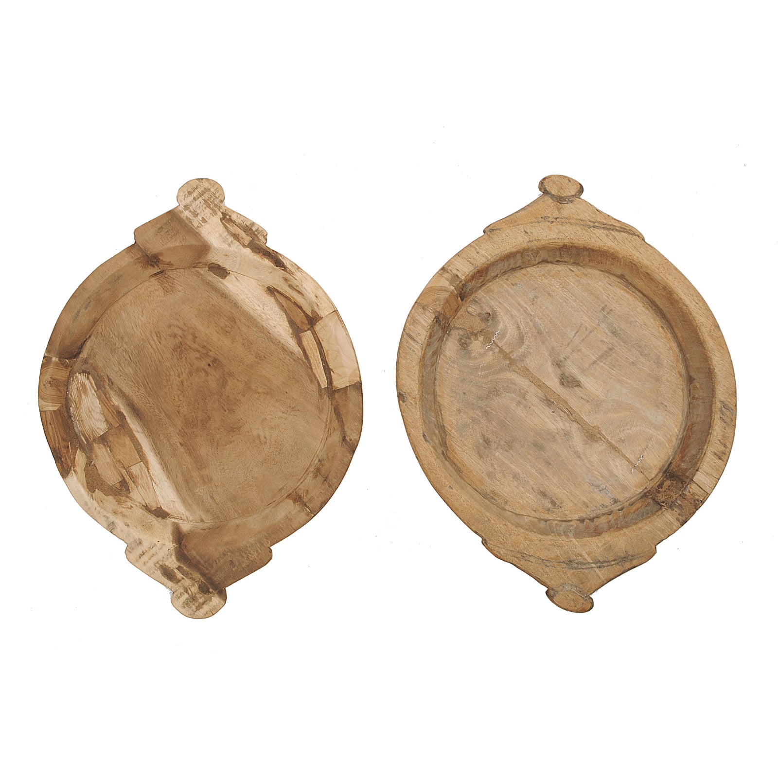 Hello Honey&#xAE; Hand Carved Wooden Bowl Set