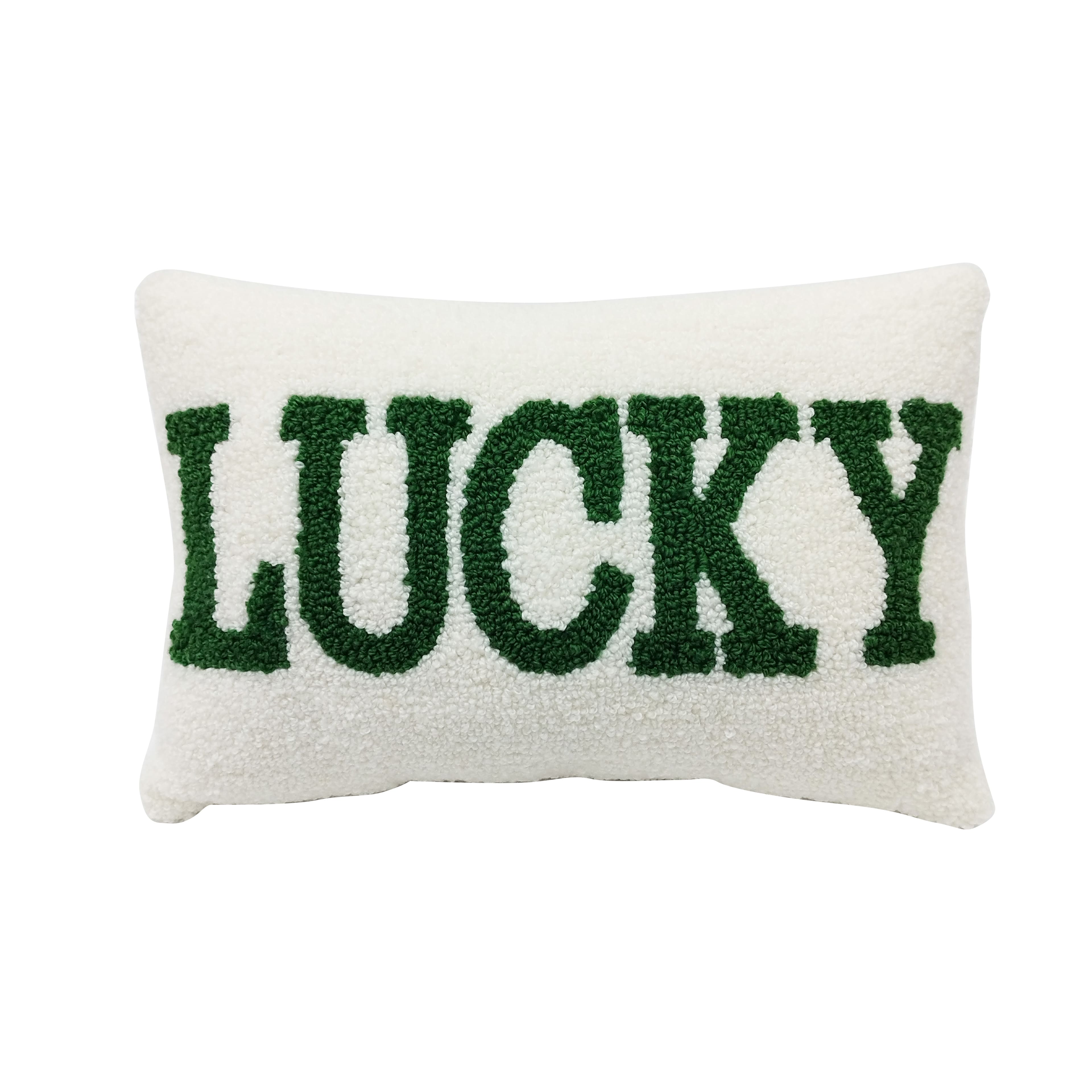 15" x 10" Lucky Lumbar Pillow by Celebrate It™