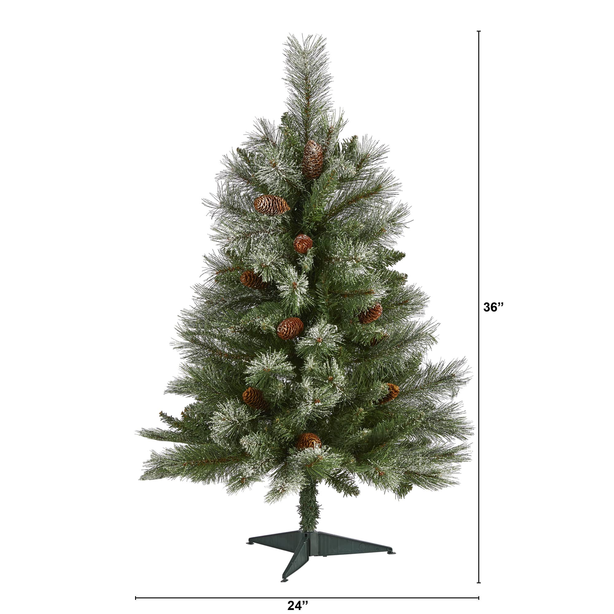 3ft. Unlit French Alps Mountain Pine Artificial Christmas Tree