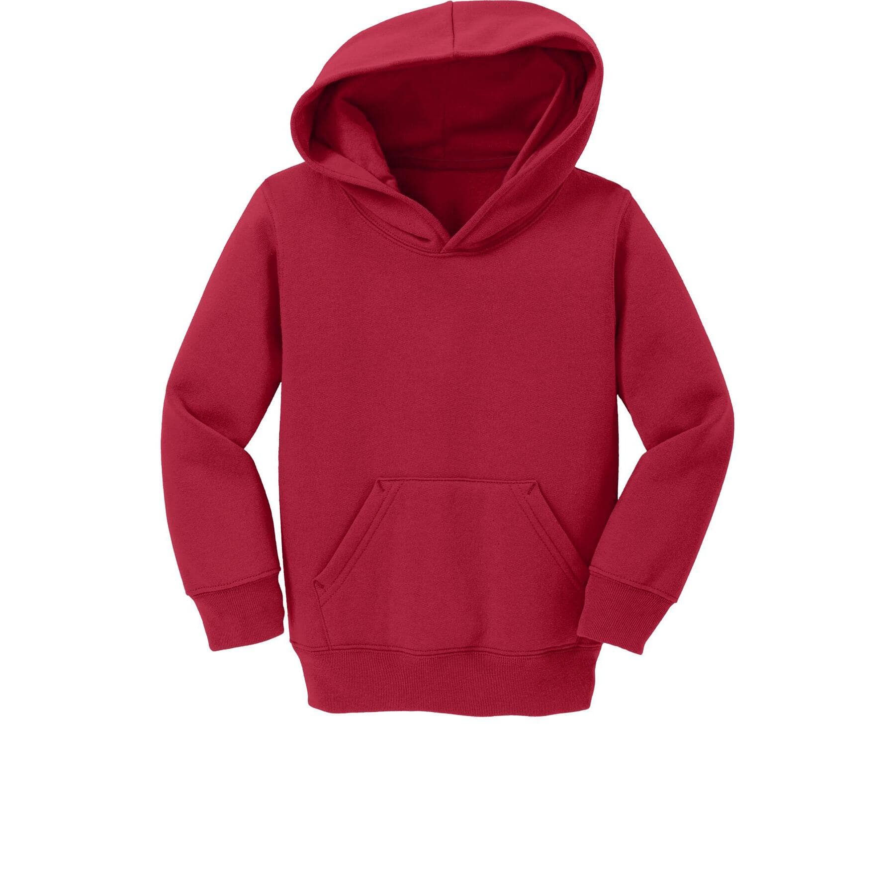 Port & Company® Core Fleece Pullover Hooded Toddler Sweatshirt