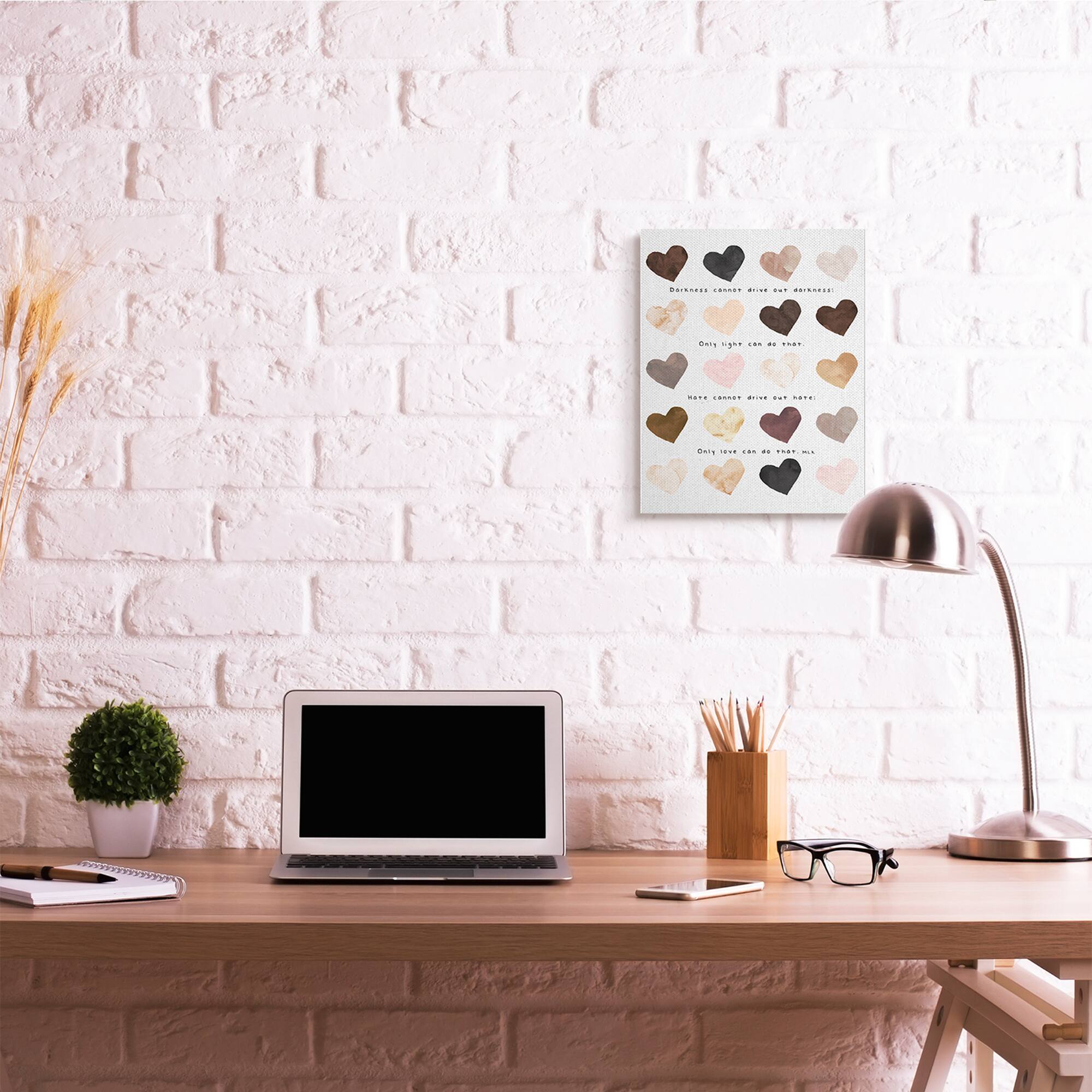 Stupell Industries Only Love Can Famous MLK Quote Wall Art