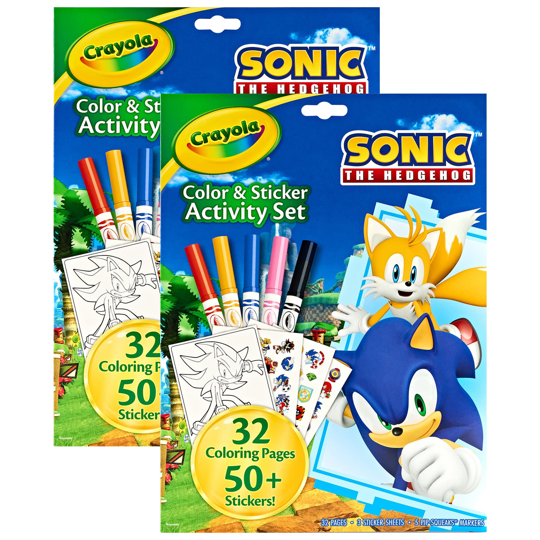 Crayola® Sonic the Hedgehog™ Coloring Books, 2 ct.