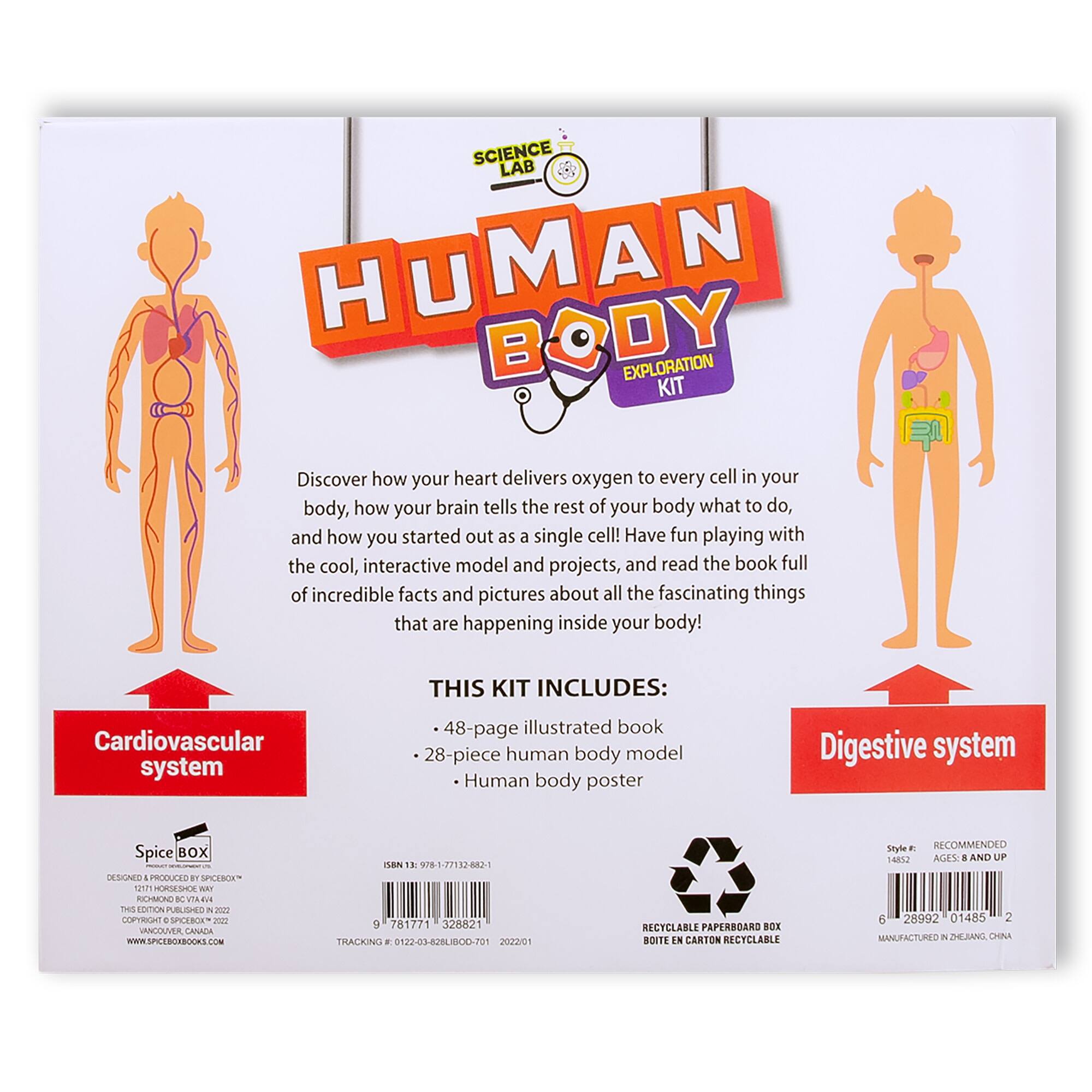 SpiceBox&#x2122; Science Lab Human Body Kit