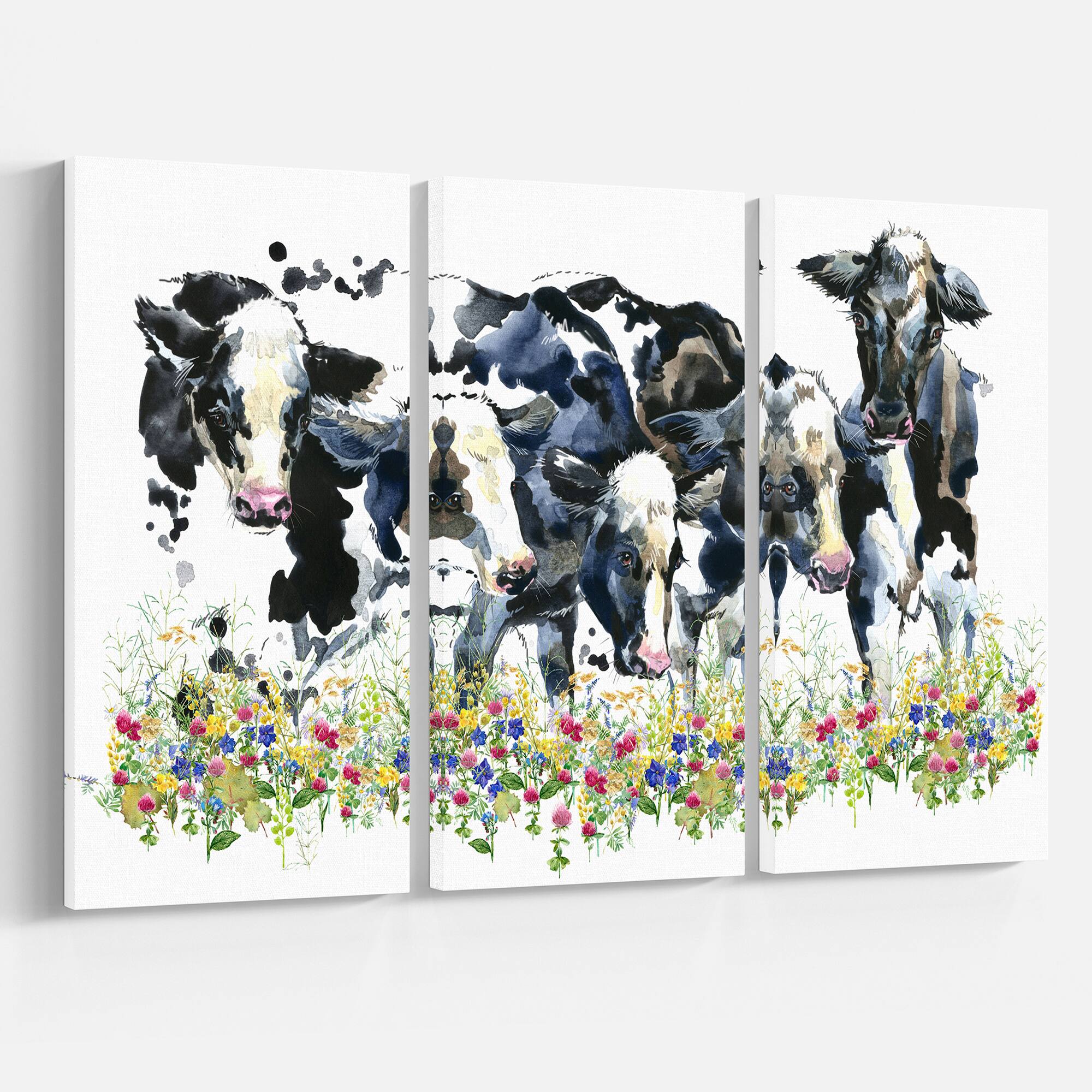Designart - Dairy cow on field