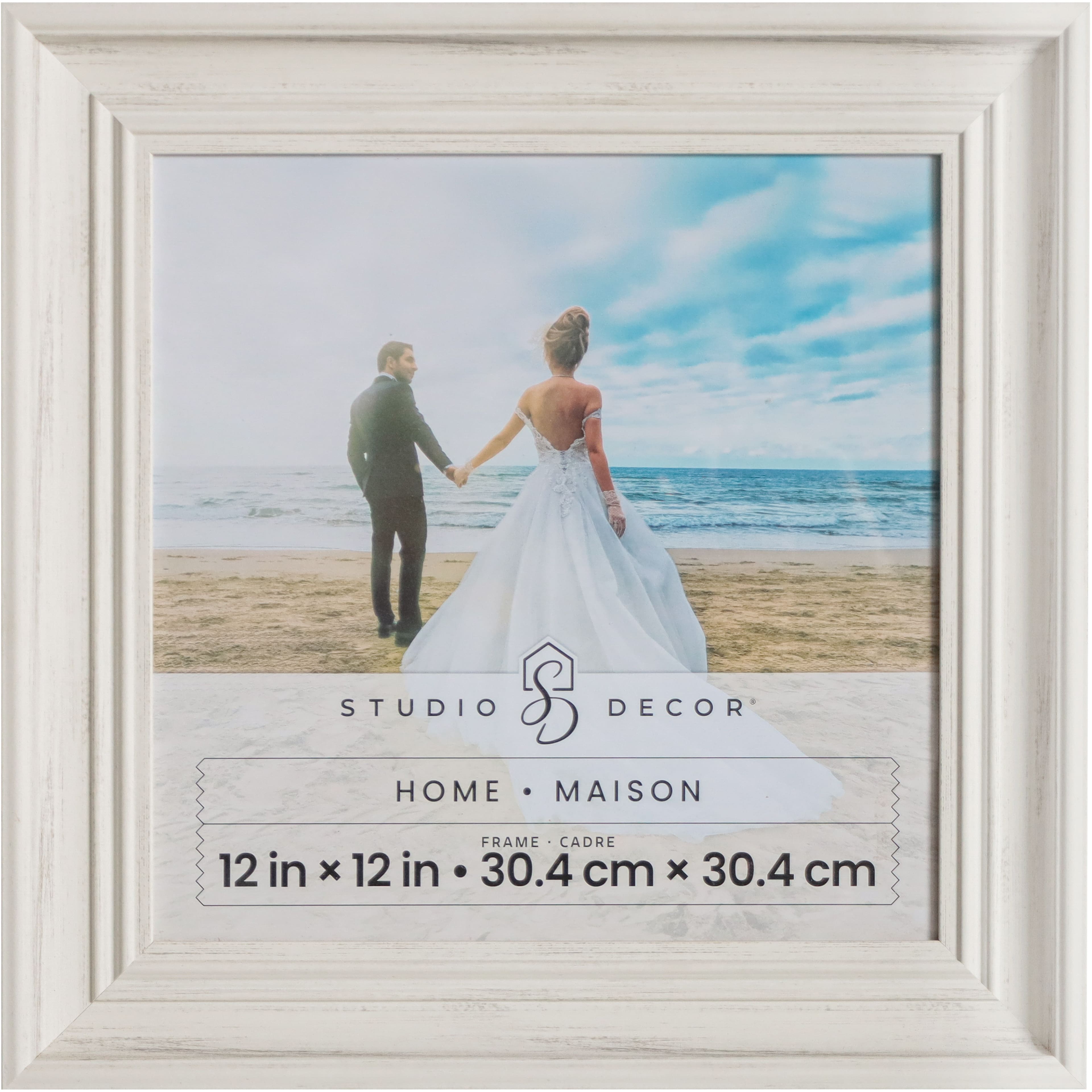 6 Pack: Home White Distressed Catalina Frame by Studio Décor®