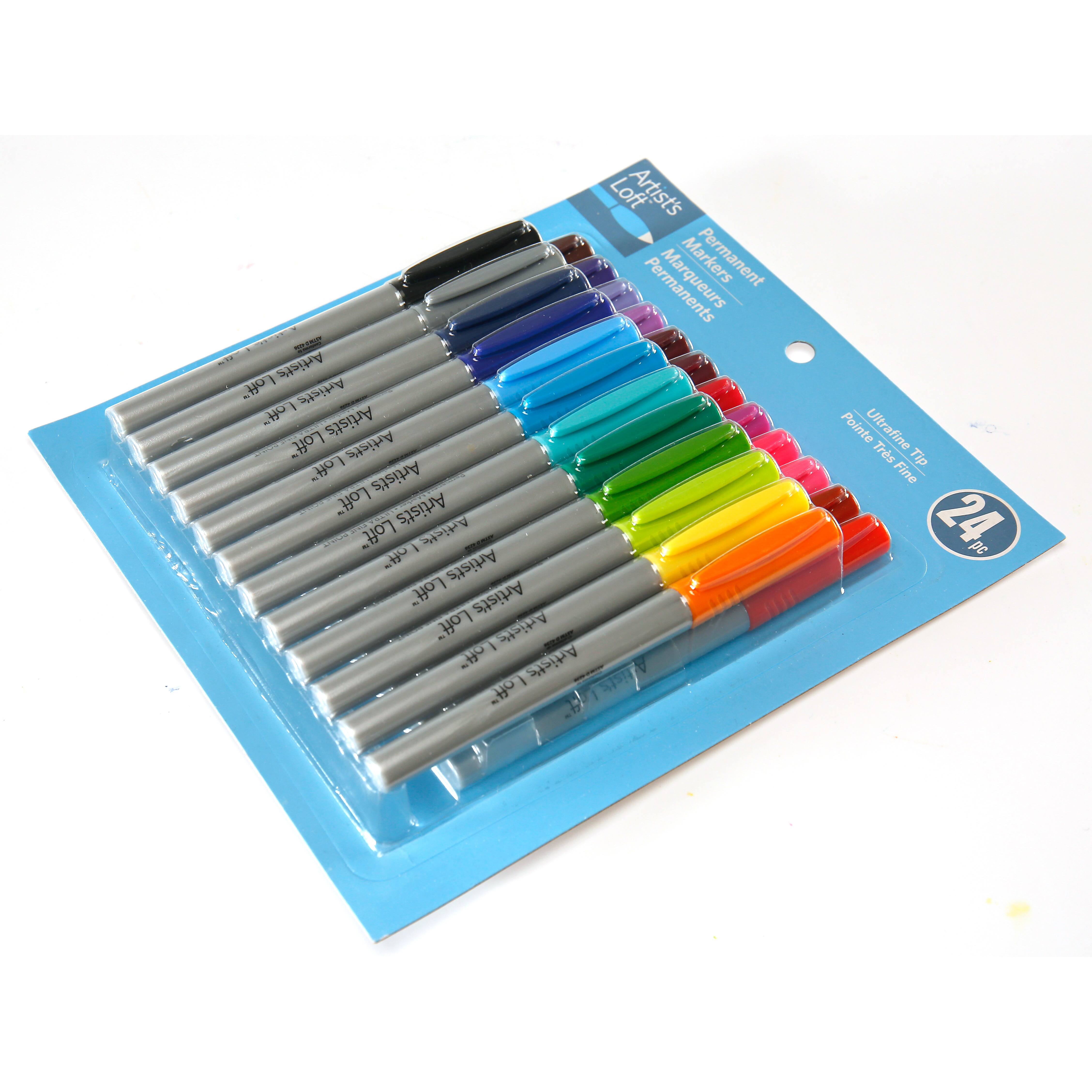 Find the Permanent Marker Set with UltraFine Tip by Artist’s Loft™ at