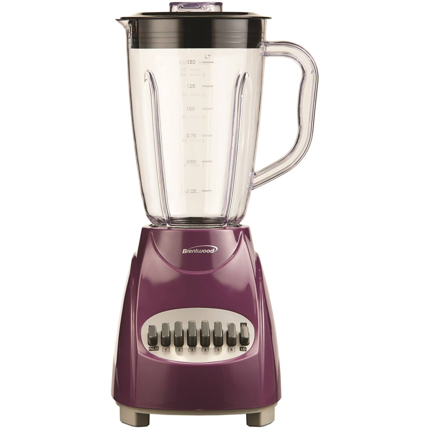 Brentwood 50oz. Pulse Electric Blender With Plastic Jar