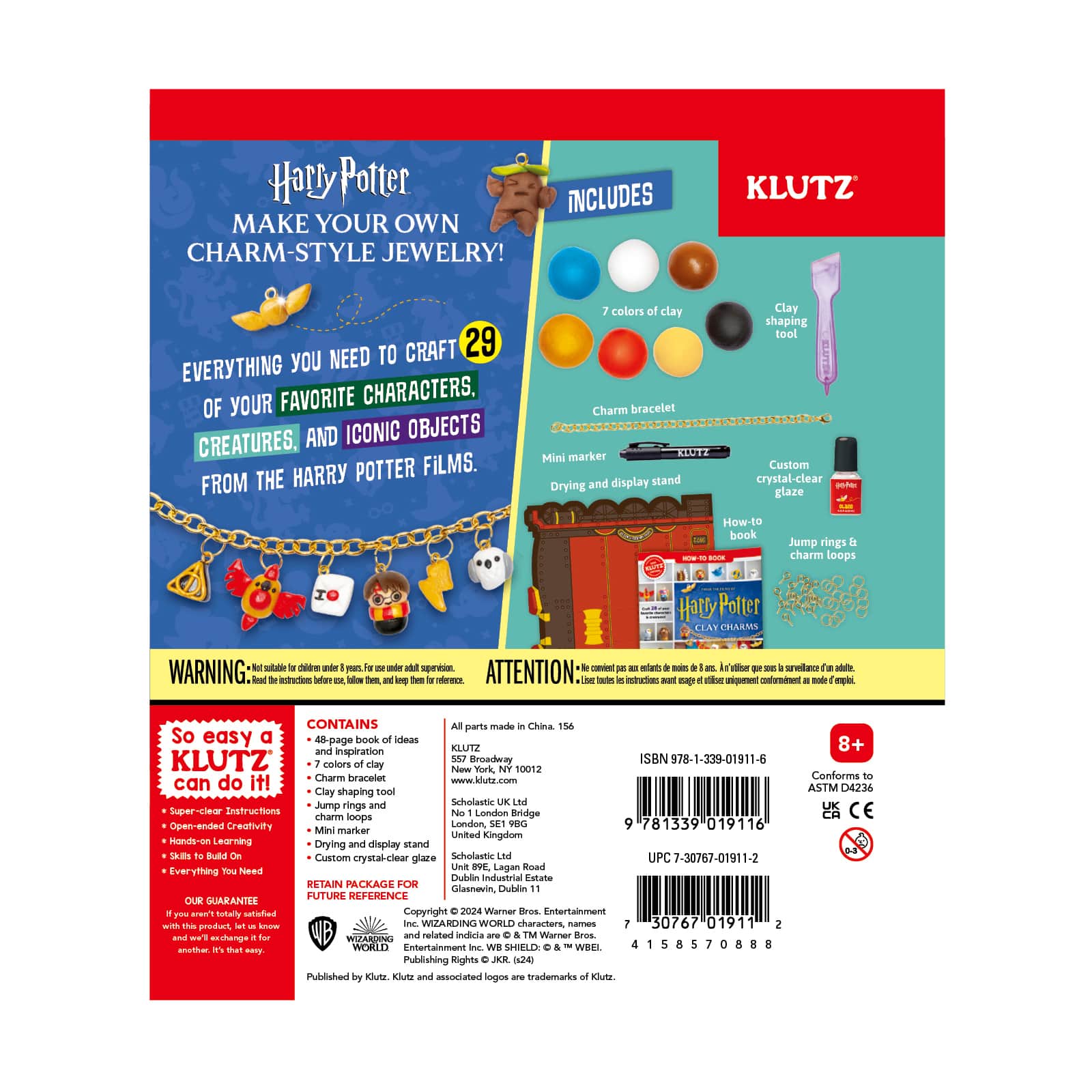 Klutz&#xAE; Harry Potter&#x2122; Clay Charms Kit