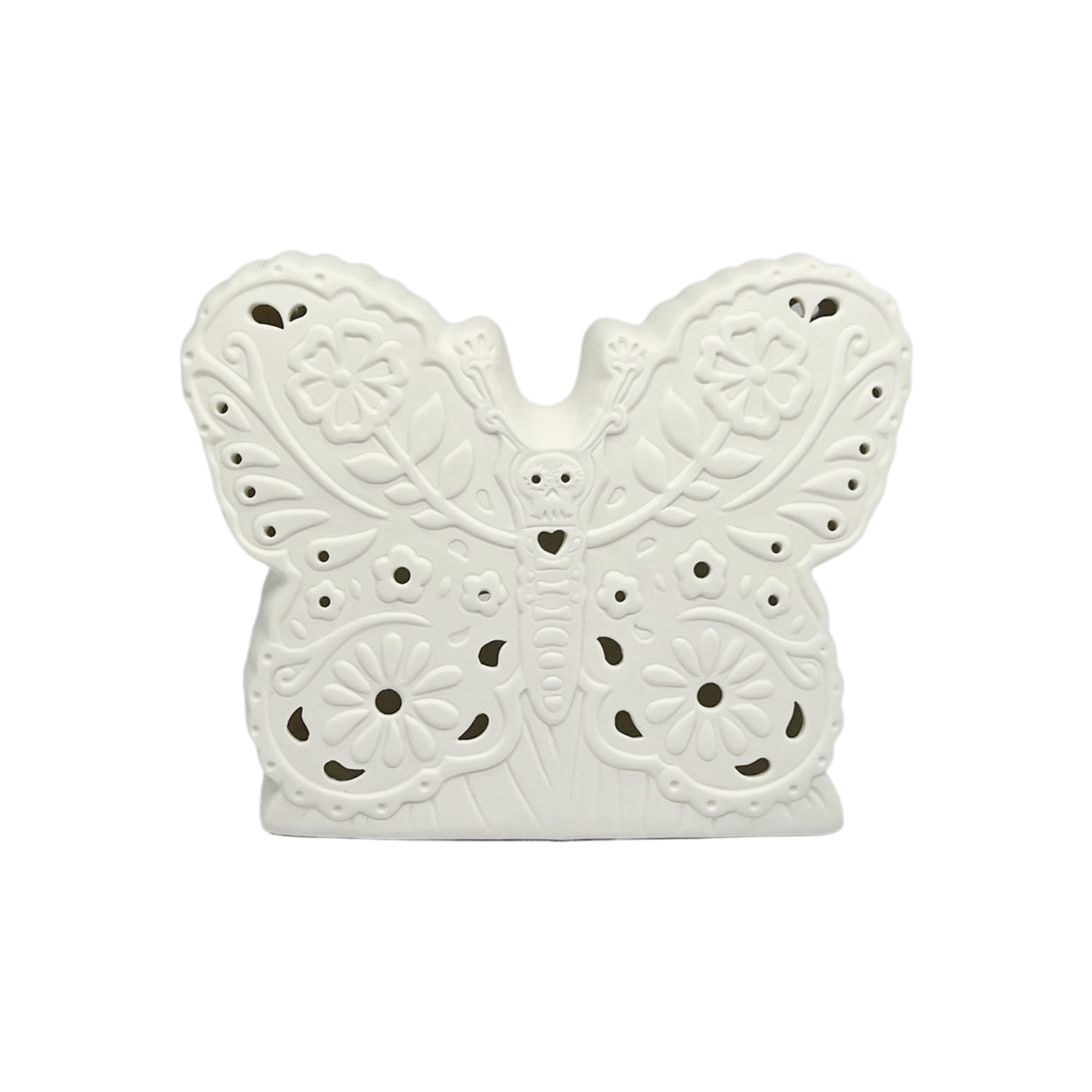 7.5&#x22; DIY LED Butterfly Ceramic D&#xE9;cor by Ashland&#xAE;