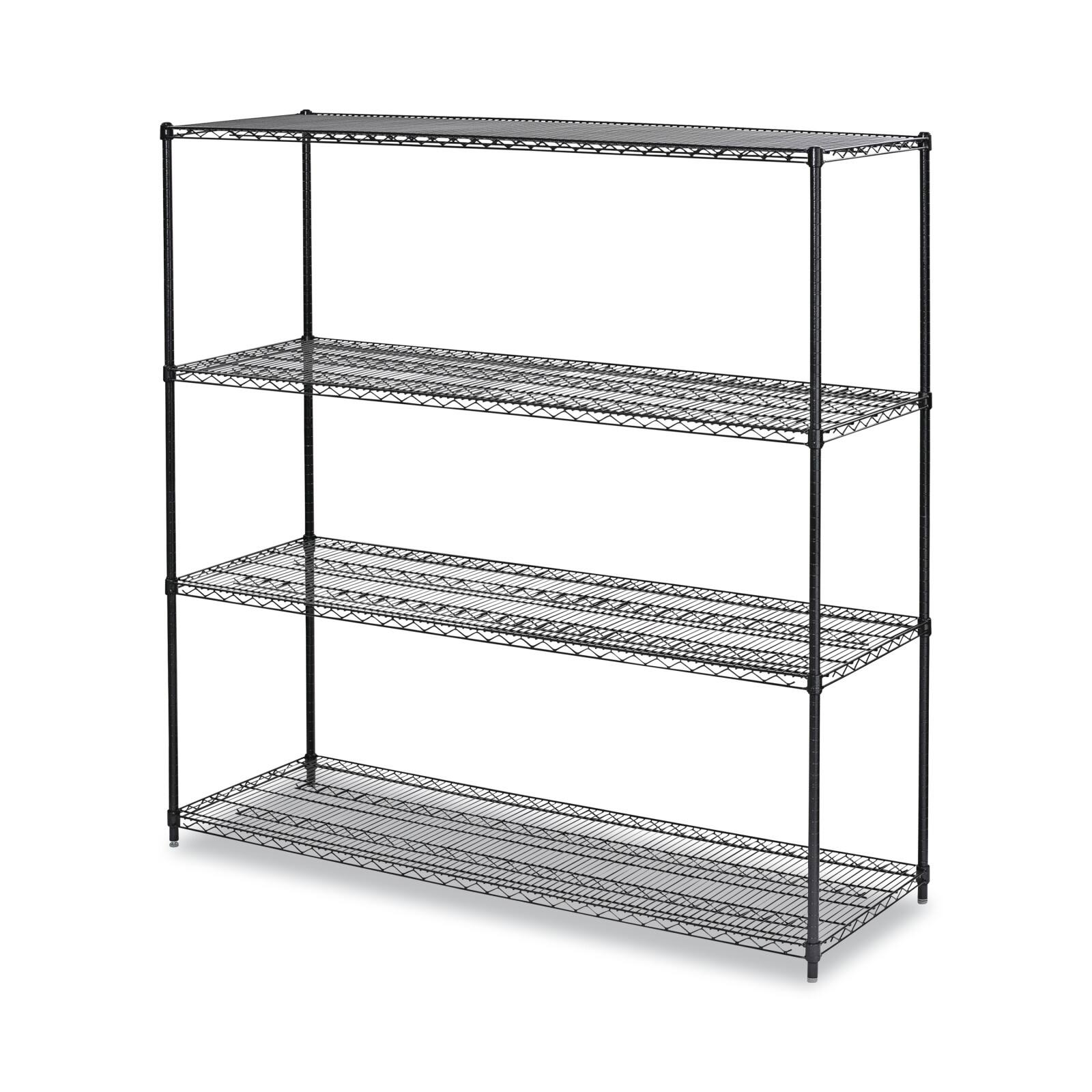 Alera&#xAE; BA Plus Wire 4-Tier Shelf