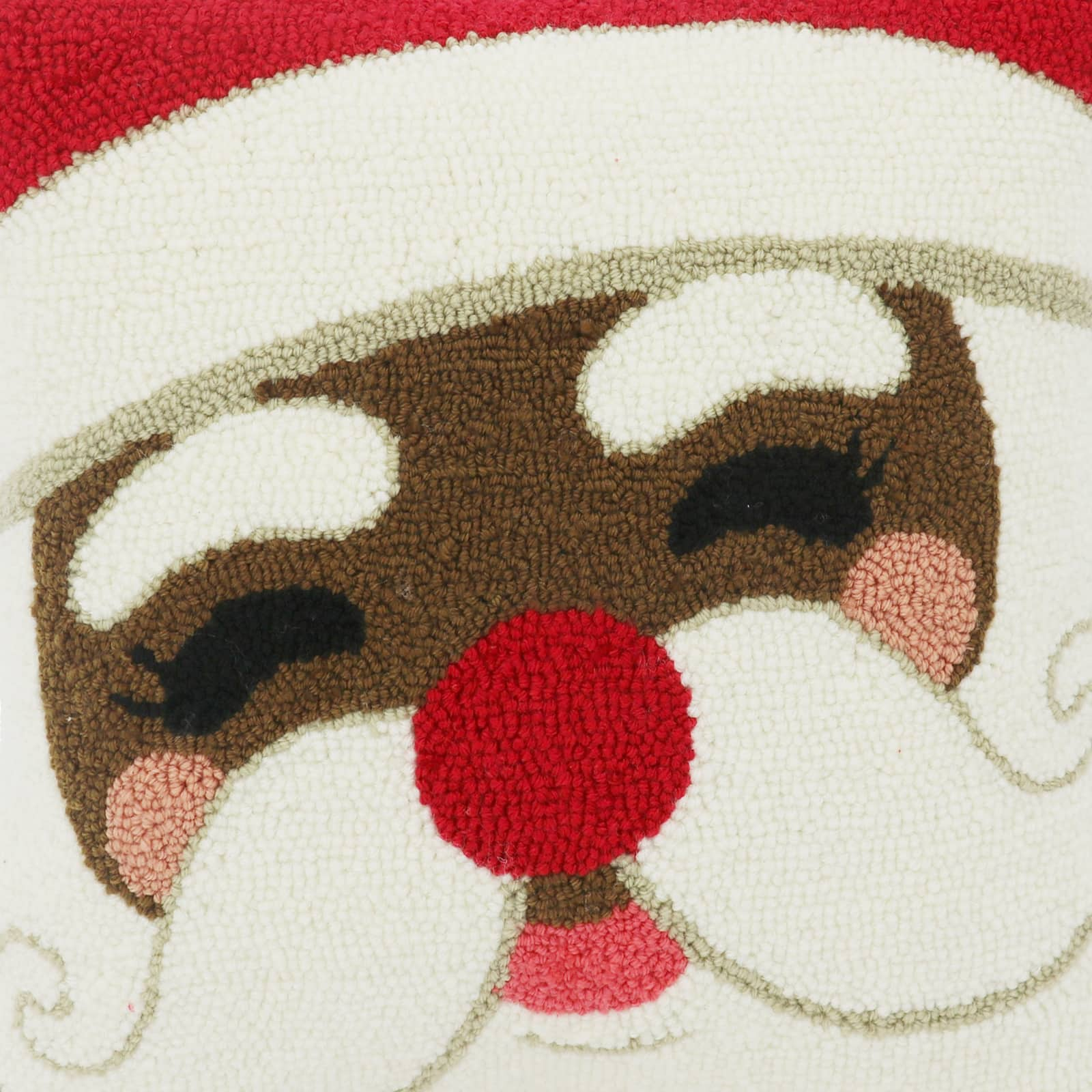 16&#x22; x 16&#x22; Santa Face Throw Pillow by Ashland&#xAE;