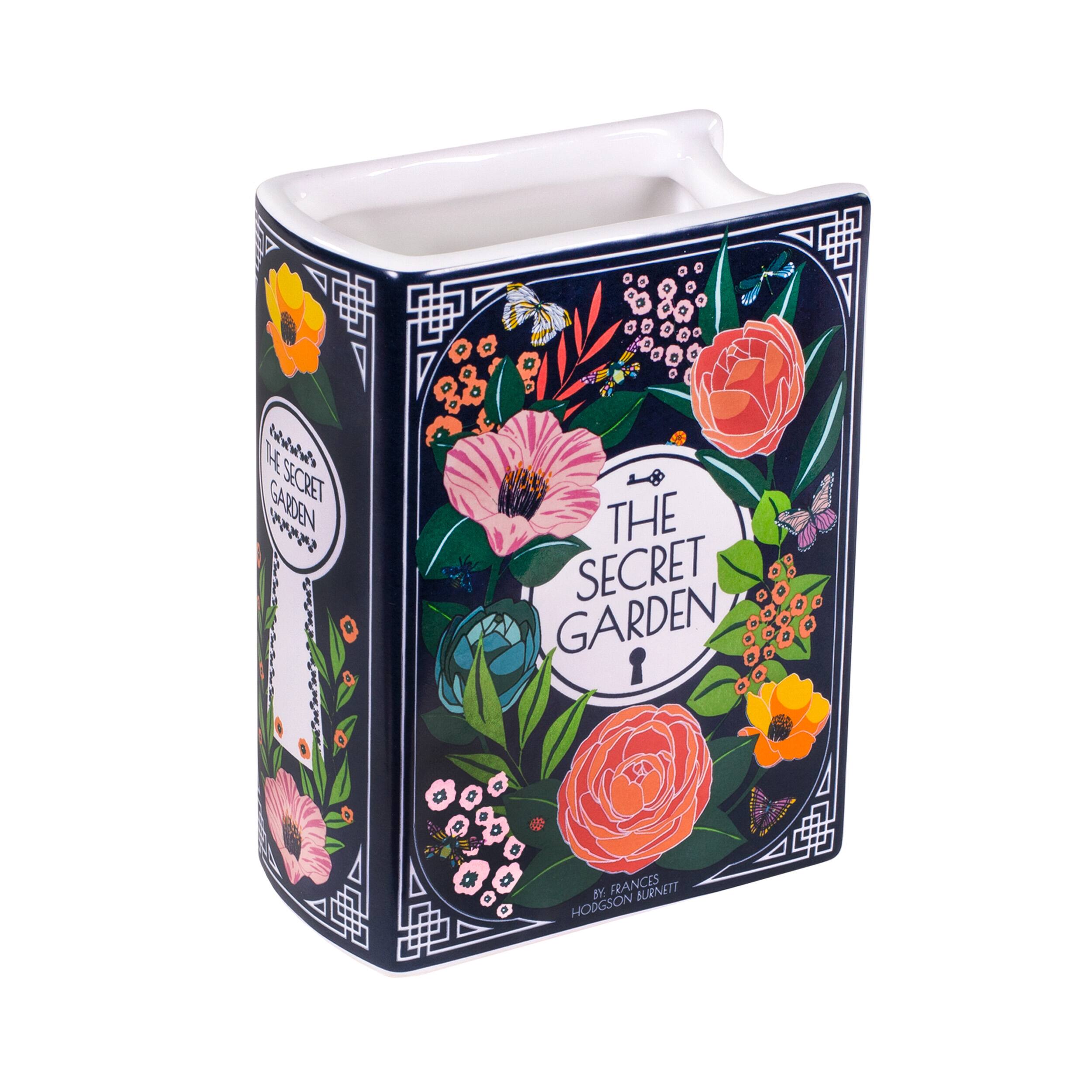 Steel Mill &#x26; Co. 6&#x22; Secret Garden Book Vase