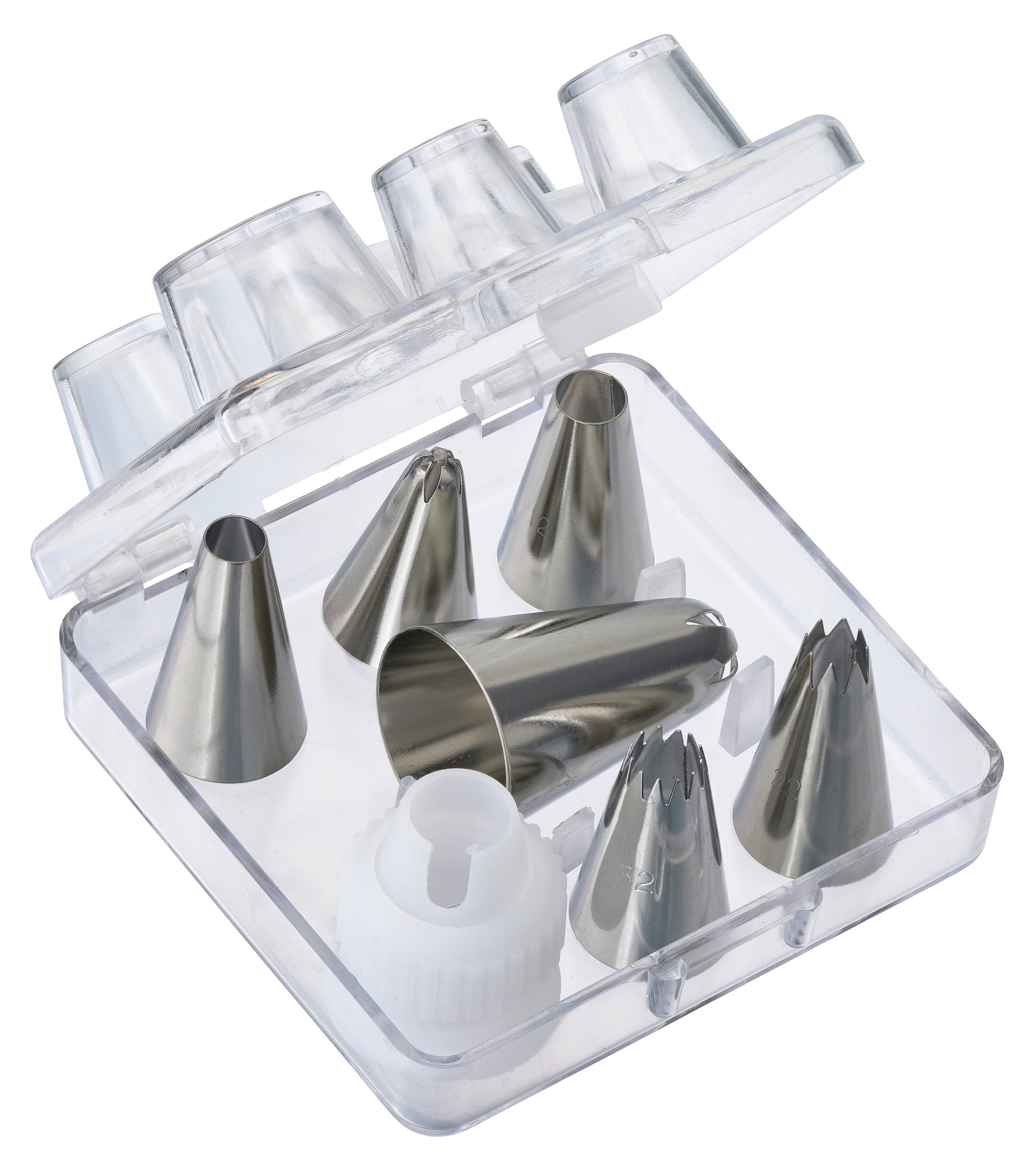 6 Pack: Cupcake Tip Set with Case by Celebrate It®