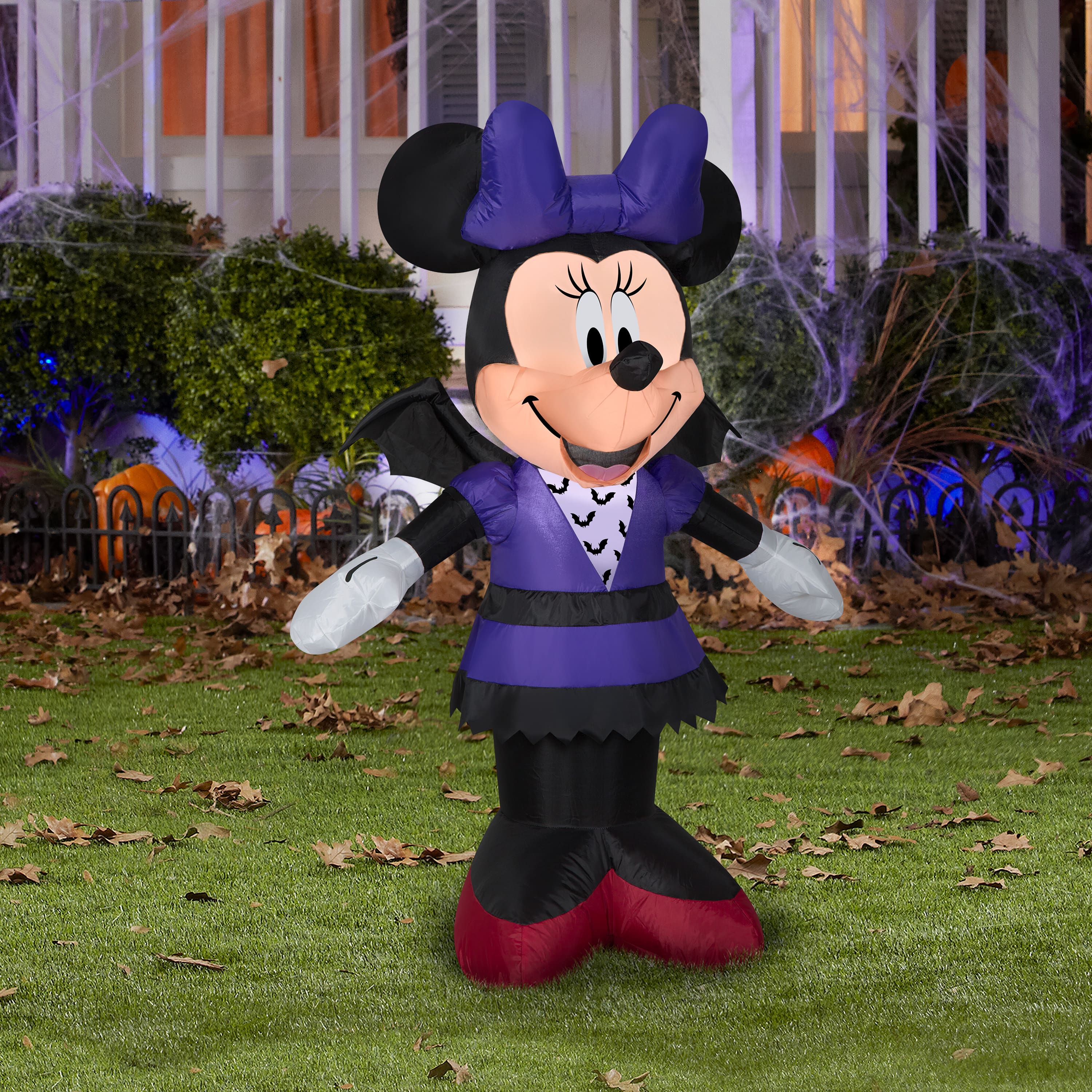 3.5ft. Airblown® Inflatable Disney Minnie in Bat Costume