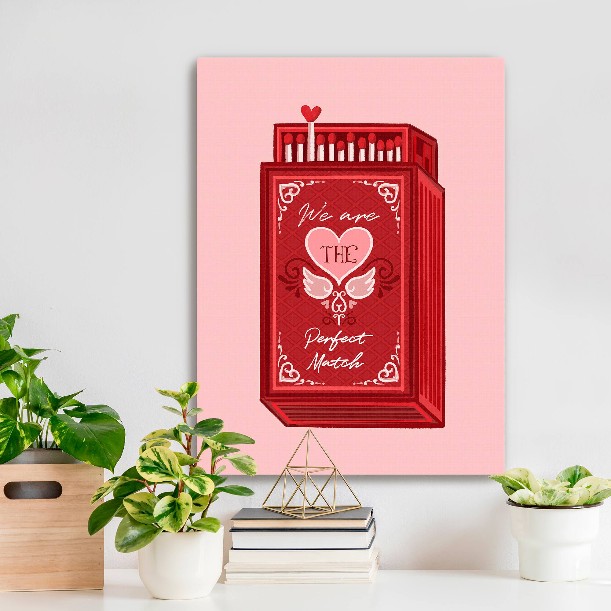 Perfect Match Canvas Giclée Art