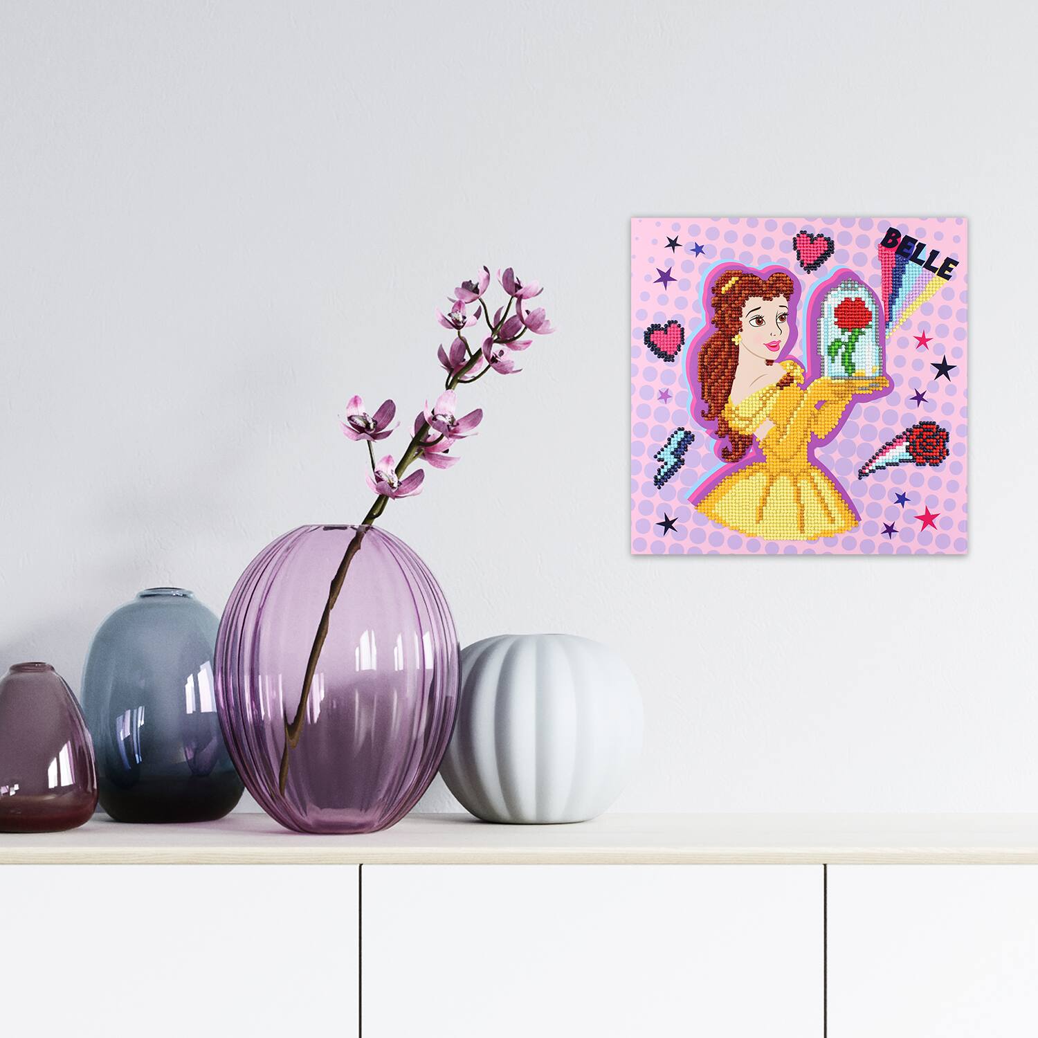 Camelot® Dots Intermediate Belle Friend POW-ER Dotz Box Diamond Painting Kit