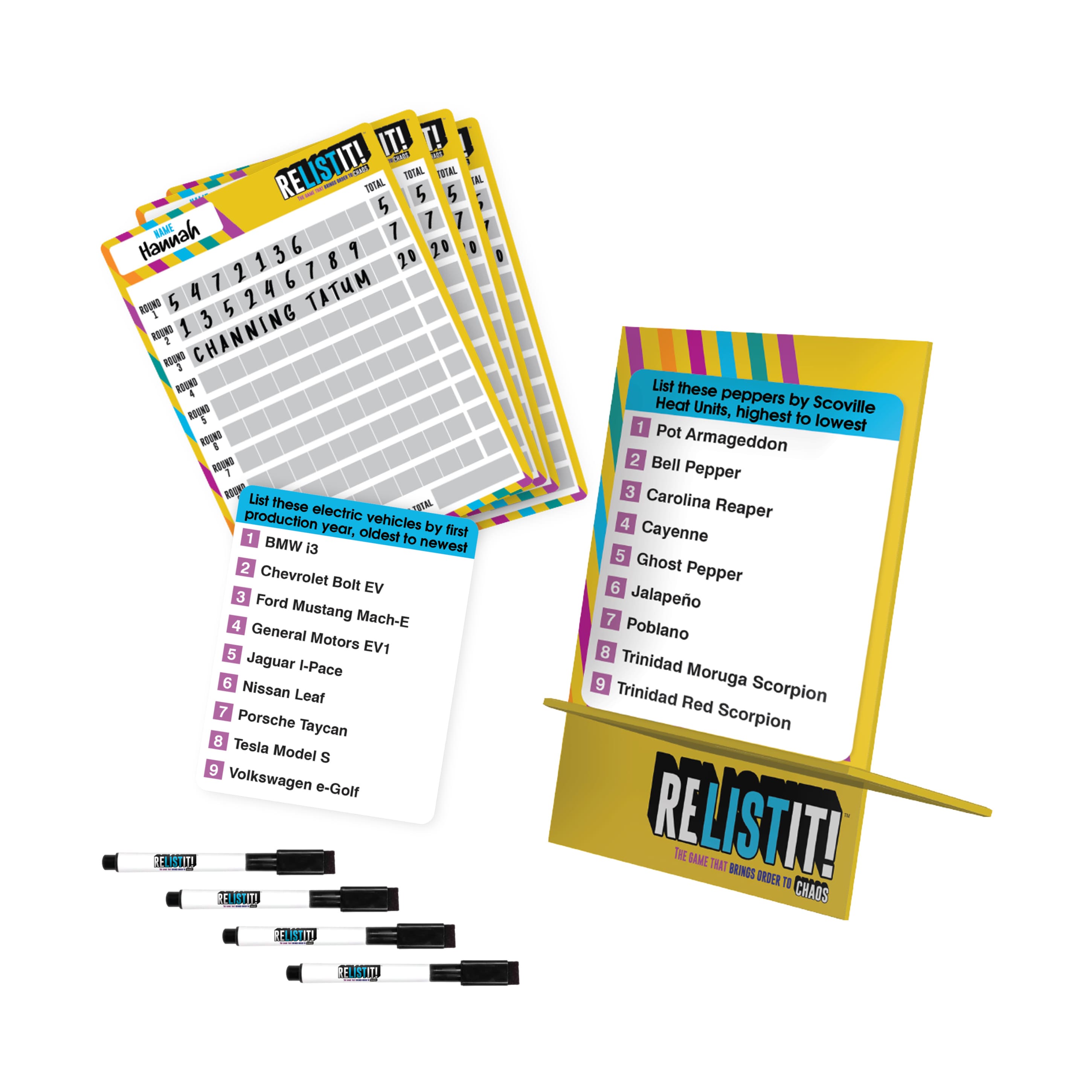 Relist It! - The Game that Brings Order to Chaos