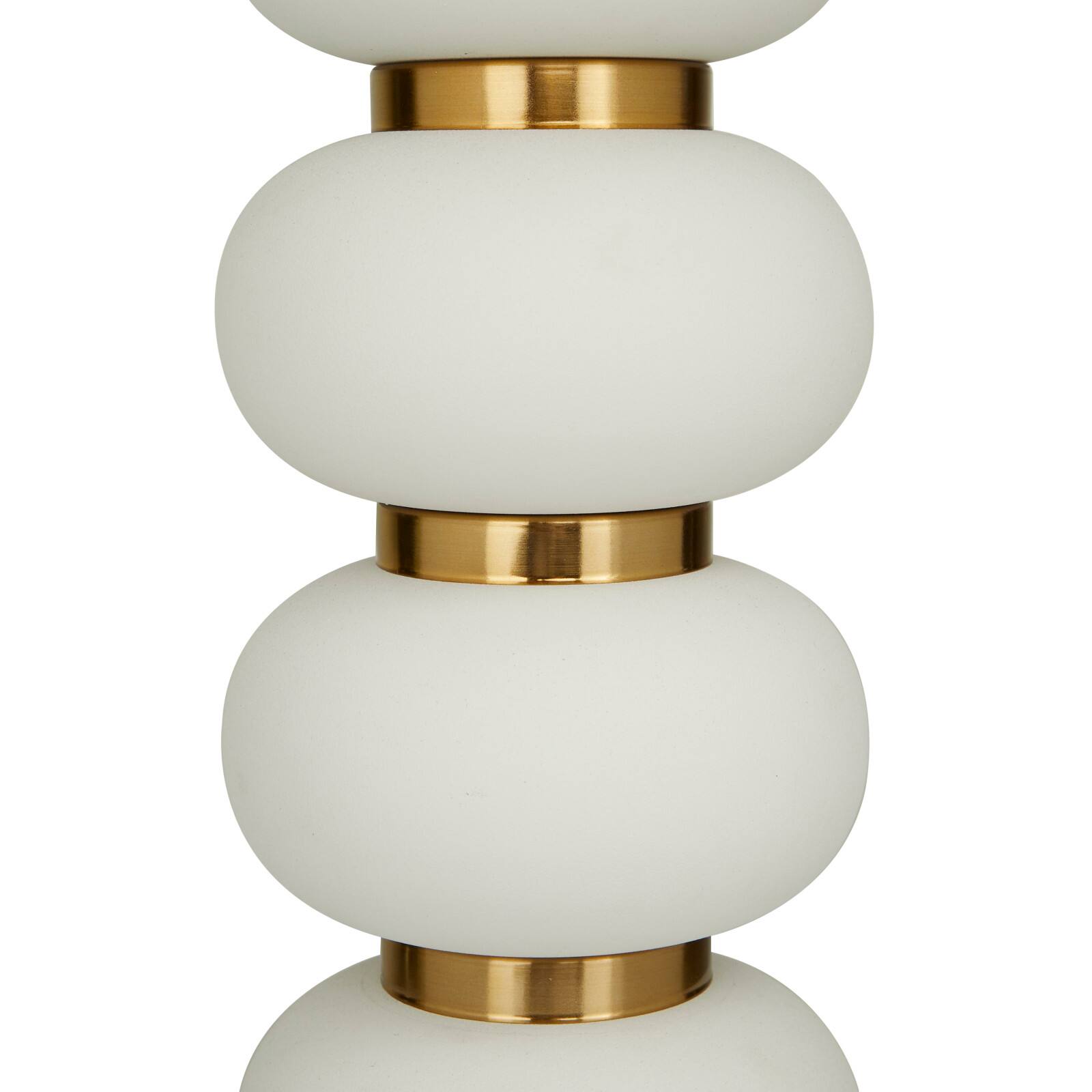 CosmoLiving by Cosmopolitan 28&#x22; Metal Orbs Style Base with Drum Shade Table Lamp