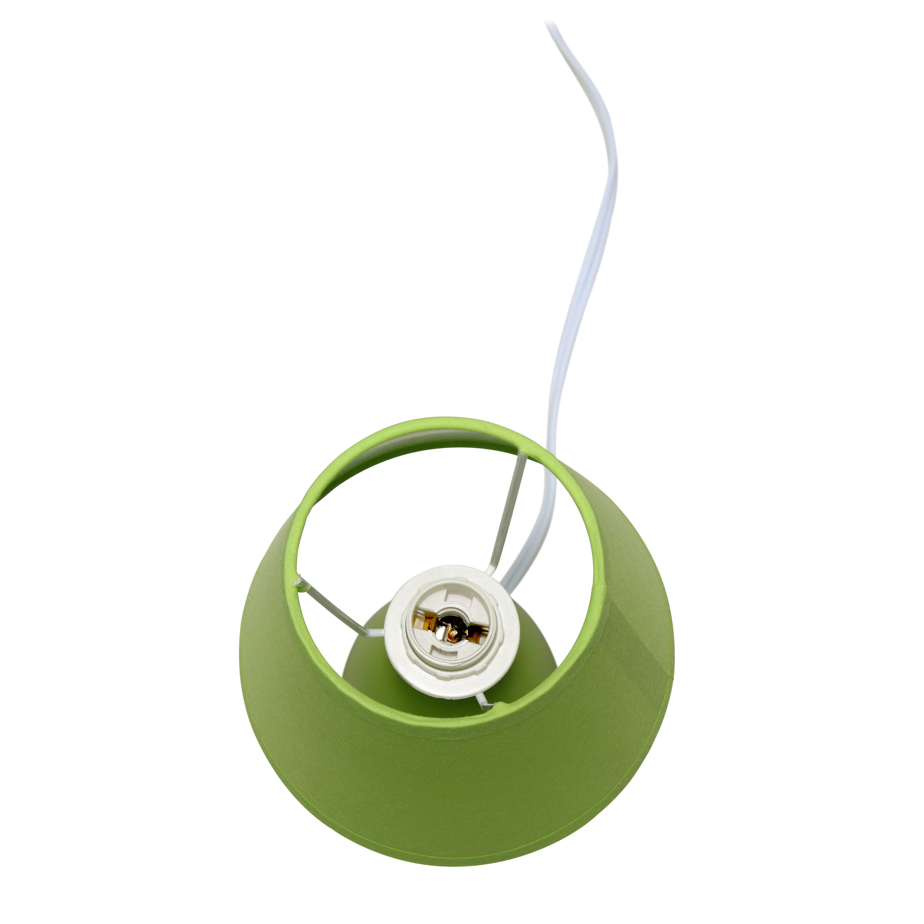 Simple Designs Mini Egg Oval Ceramic Table Lamp