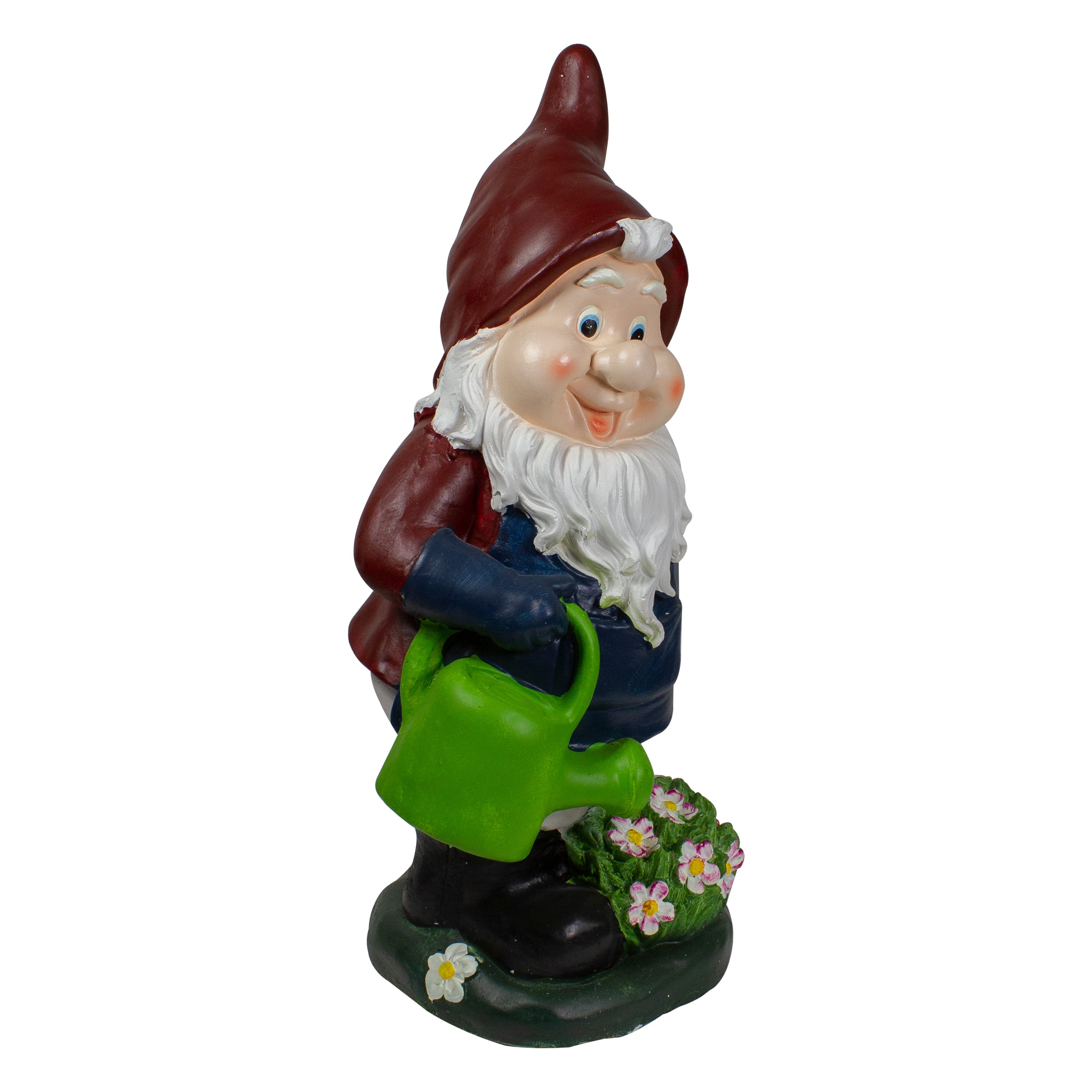 20" Gardener Gnome with Watering Can Outdoor Garden Statue