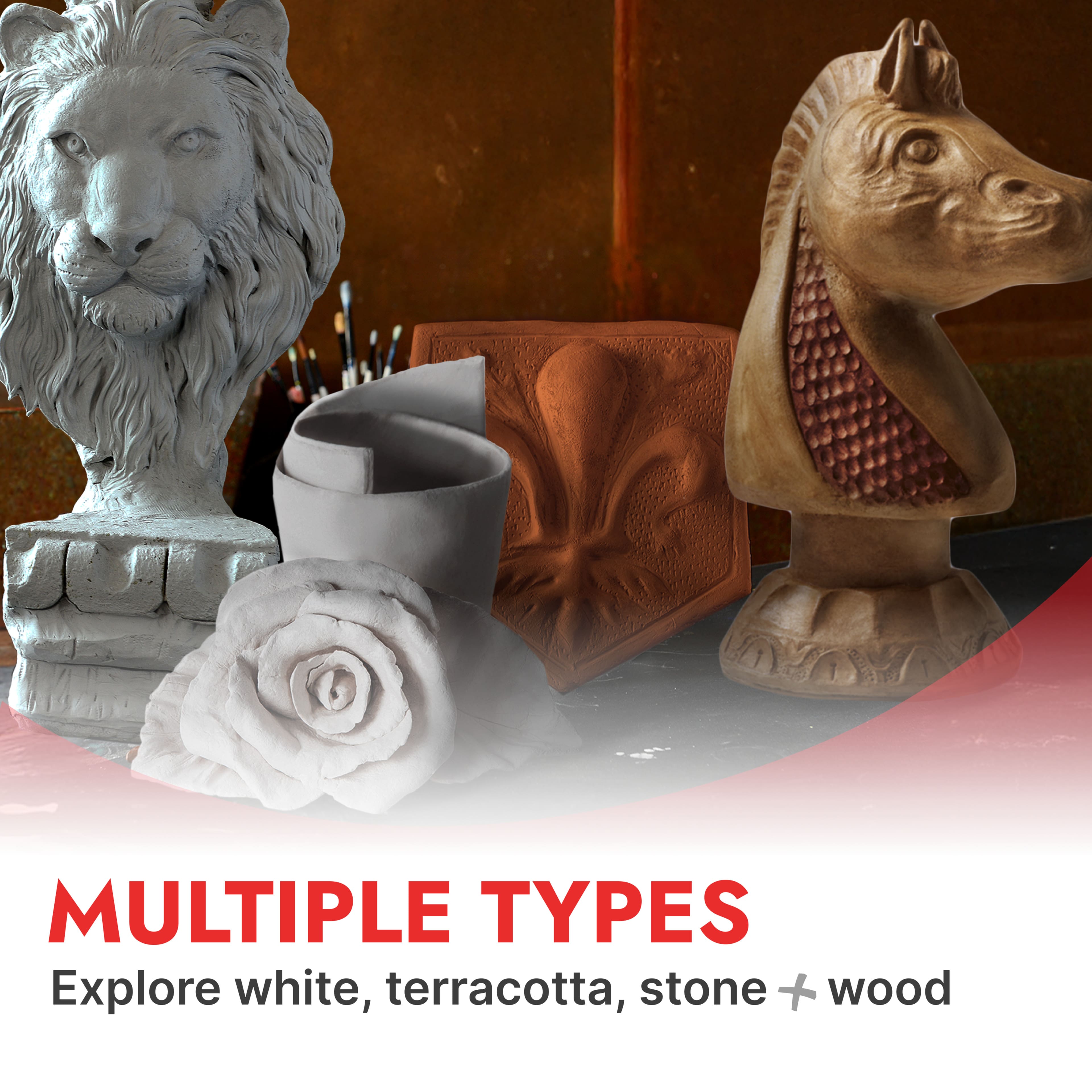 DAS® 1.5lb. Wood Modeling Clay