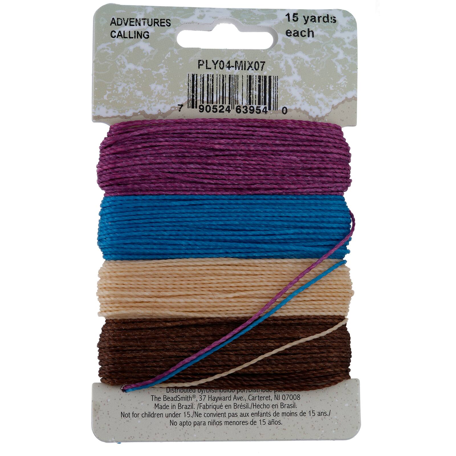 Knot It Waxed Brazilian Polyester Cord ADVENTURES CALLING