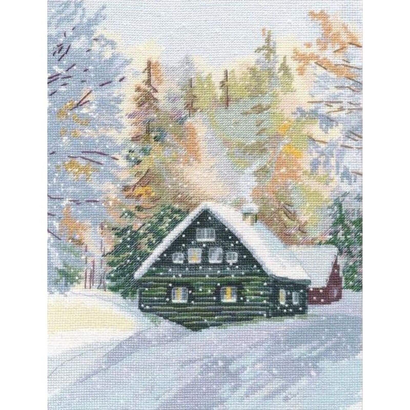 Oven Enchanted Forest Cross Stitch Kit