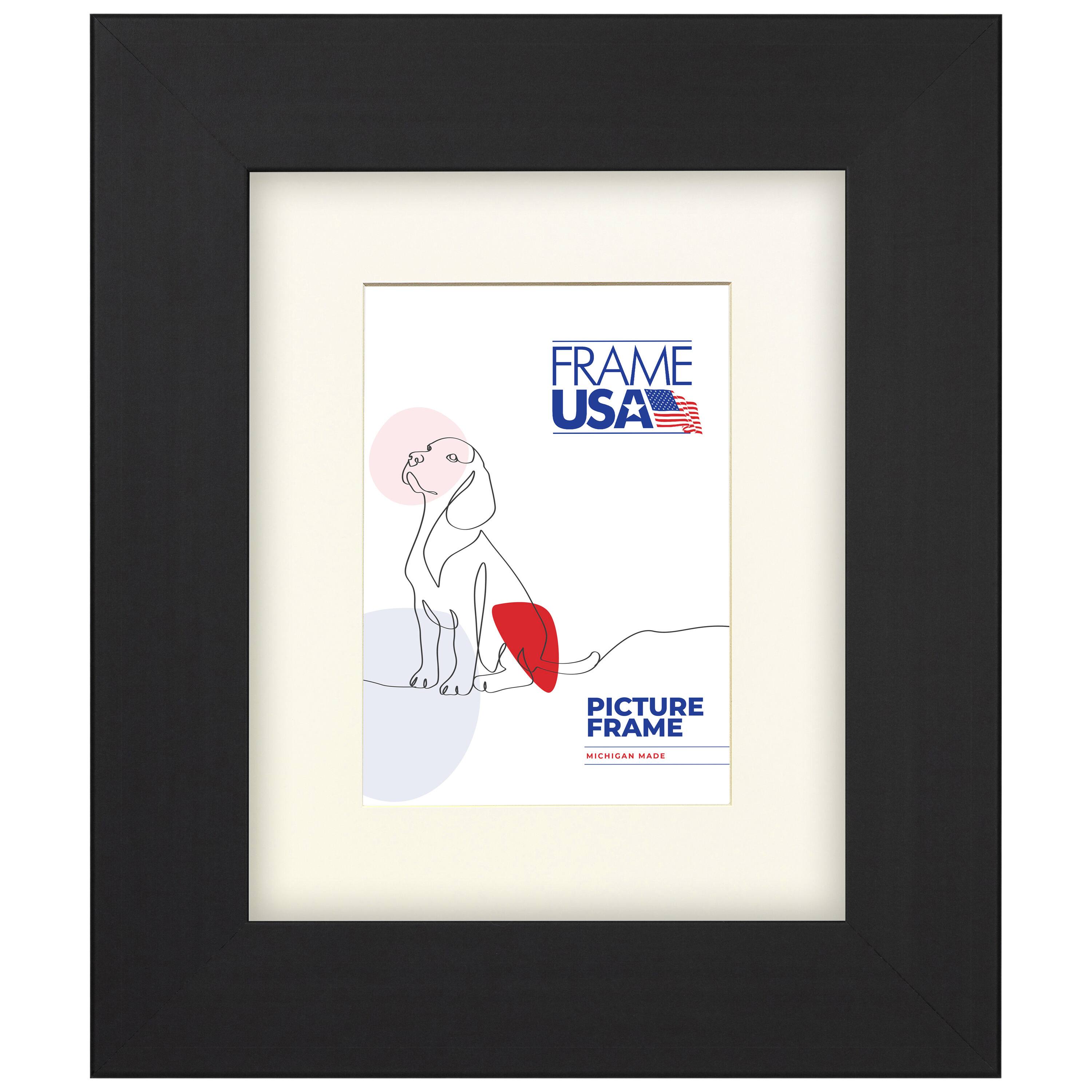 Frame USA Colori Large Single Image Picture Frame with Mat