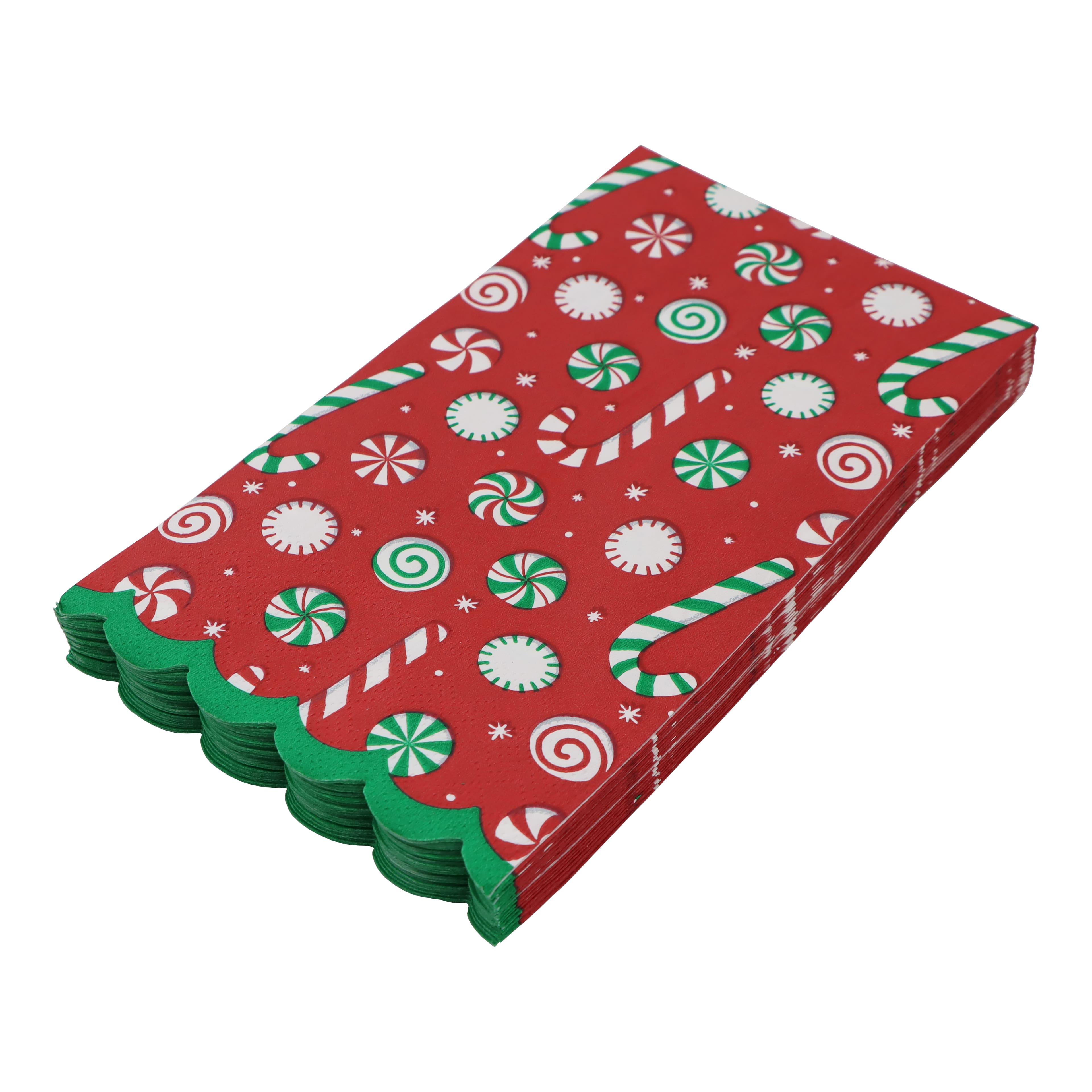 Candy Cane Guest Napkins, 20ct. by Celebrate It&#x2122;