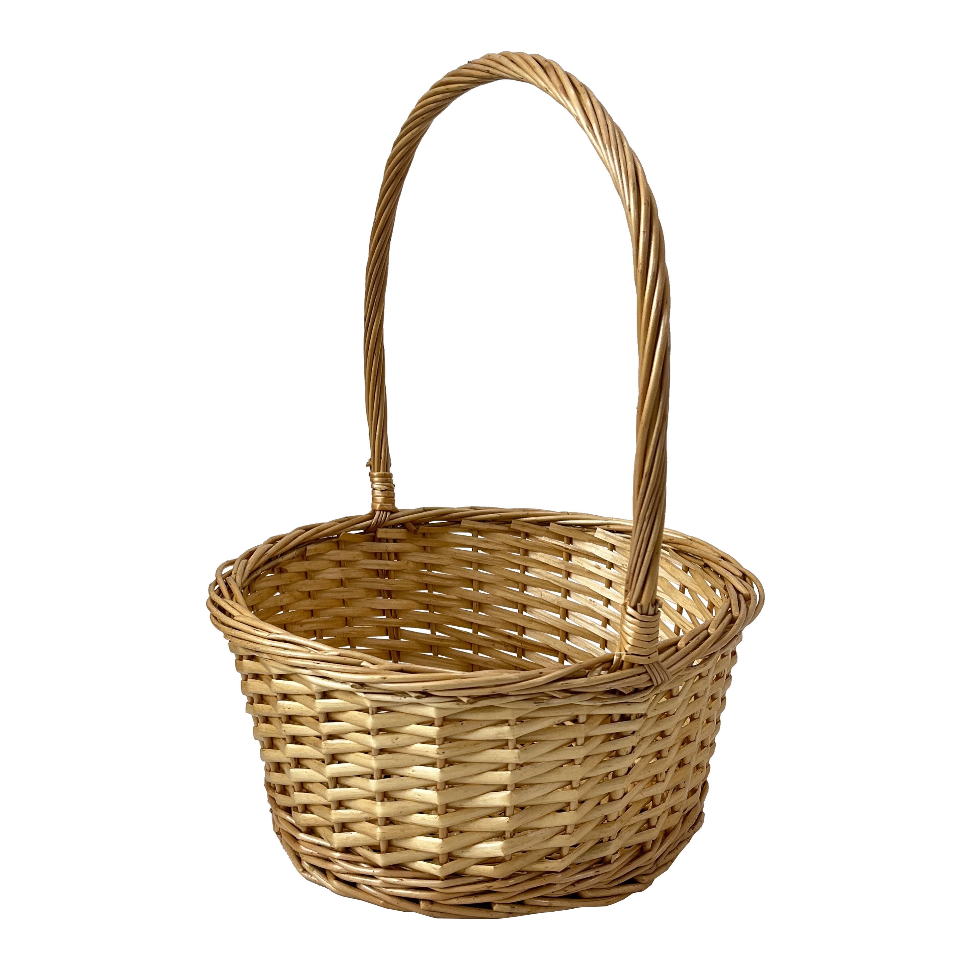 Round Willow Basket by Ashland&#xAE;