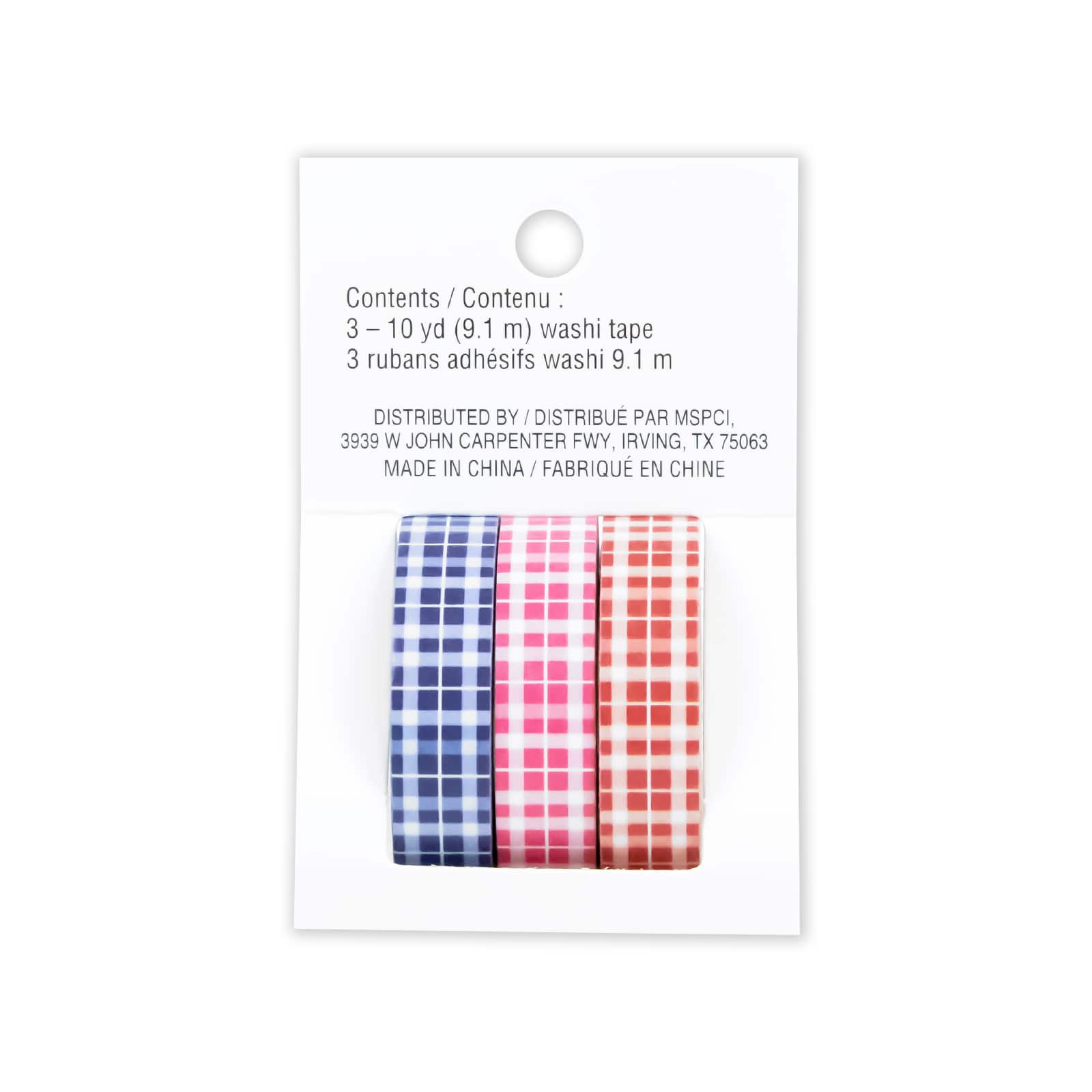 12 Pack: Plaids Crafting Washi Tape Set by Recollections™