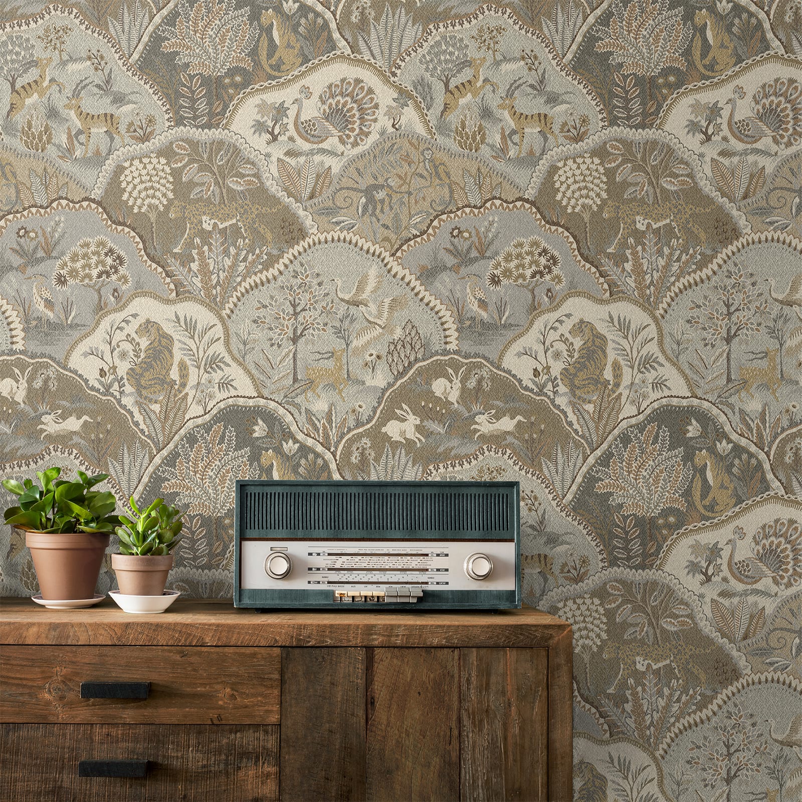 Surface Style Zoologic Peel &#x26; Stick Wallpaper