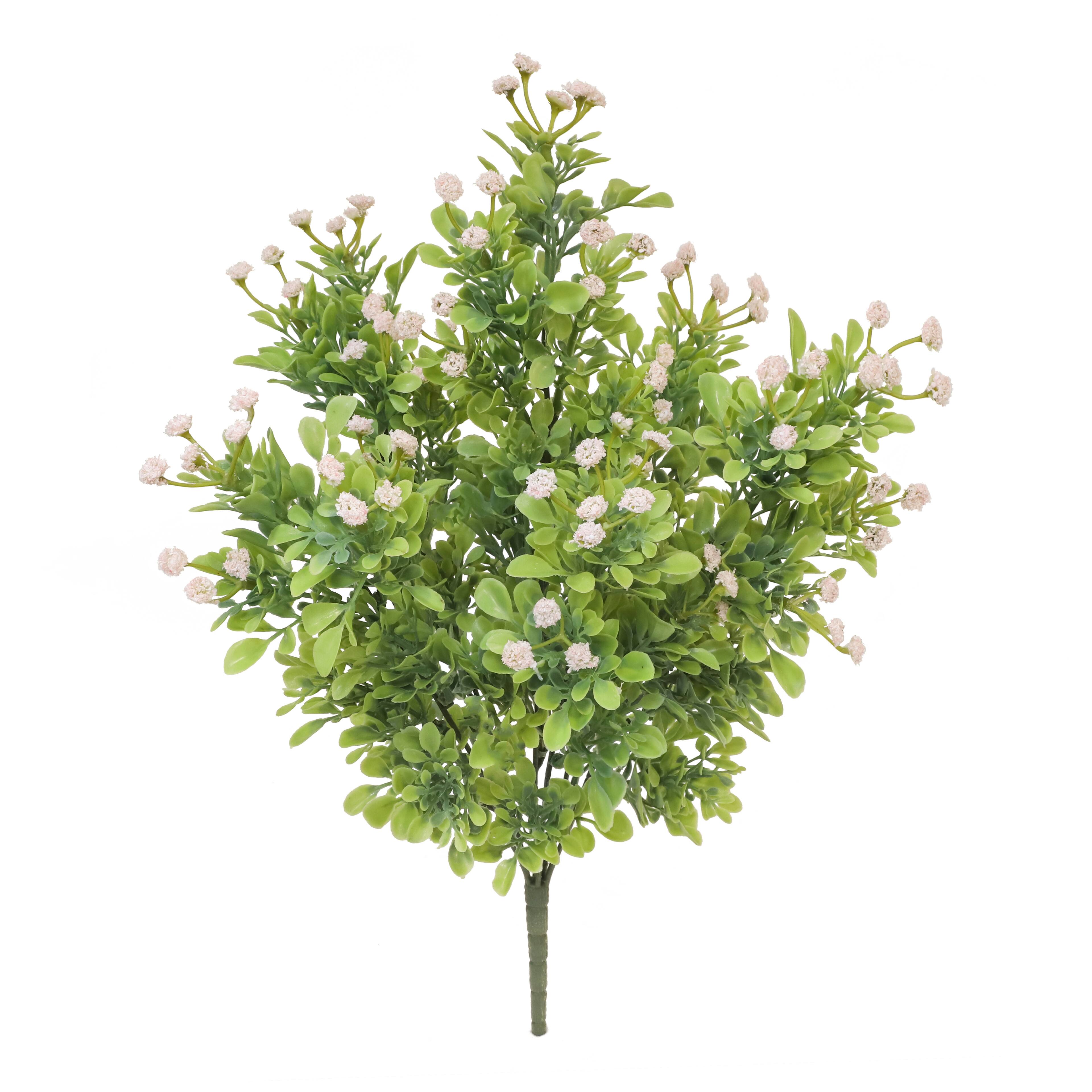 19&#x22; Pink Baby&#x27;s Breath &#x26; Boxwood by Ashland&#xAE;