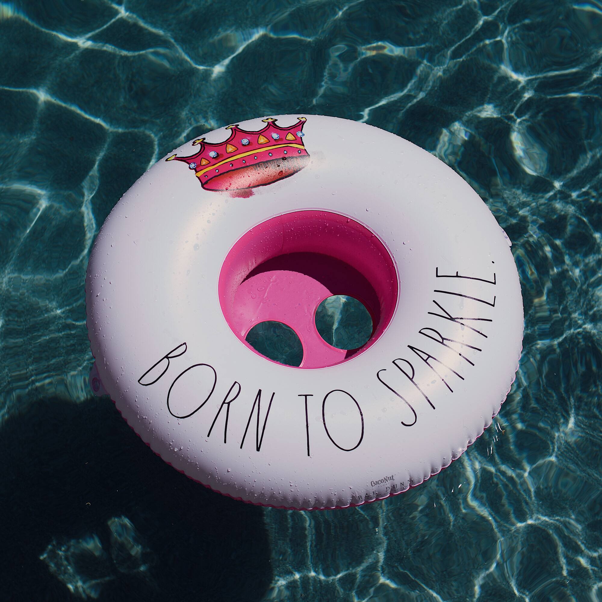 Rae Dunn Born To Sparkle Toddler Float with Canopy