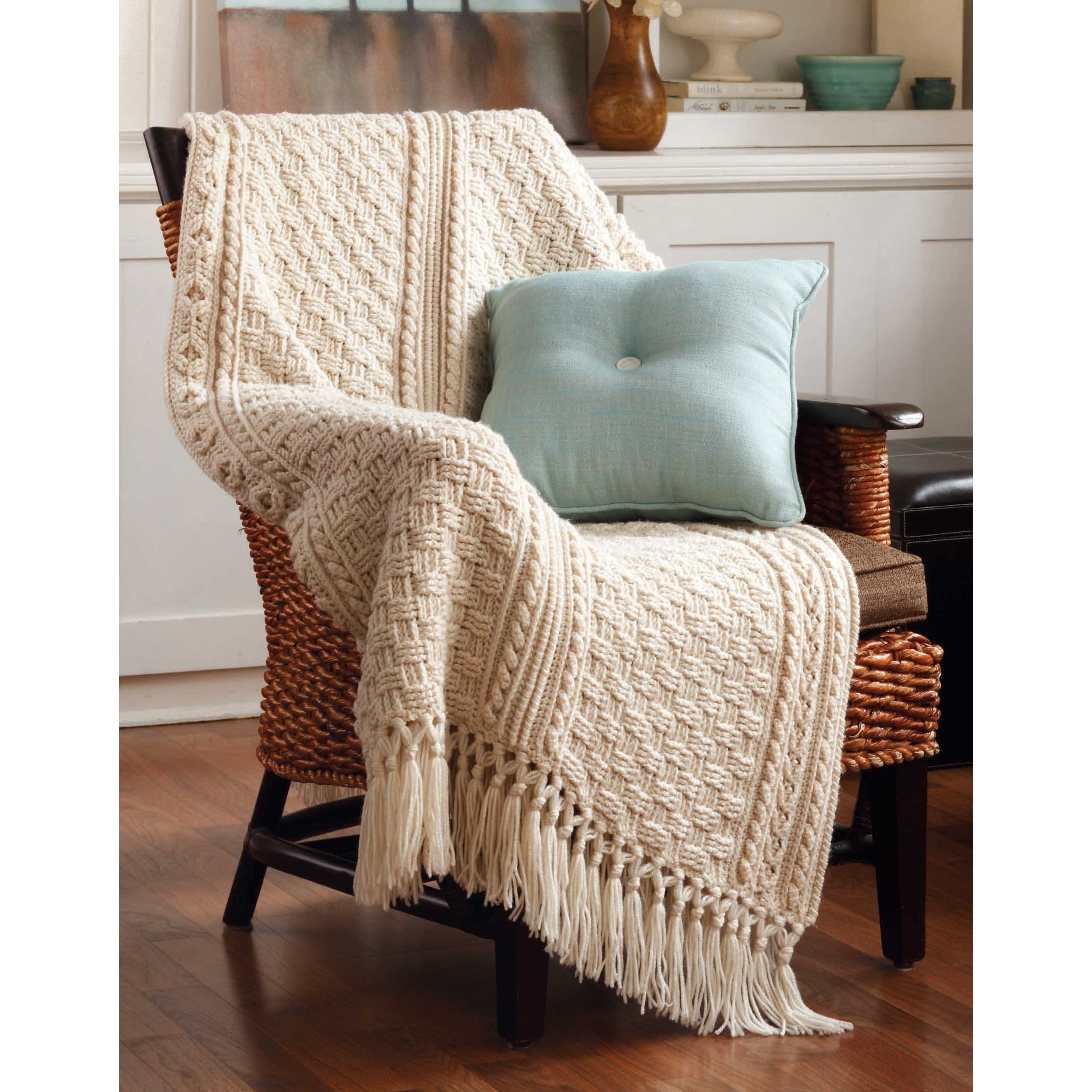 Leisure Arts&#xAE; Aran Afghans to Crochet Book