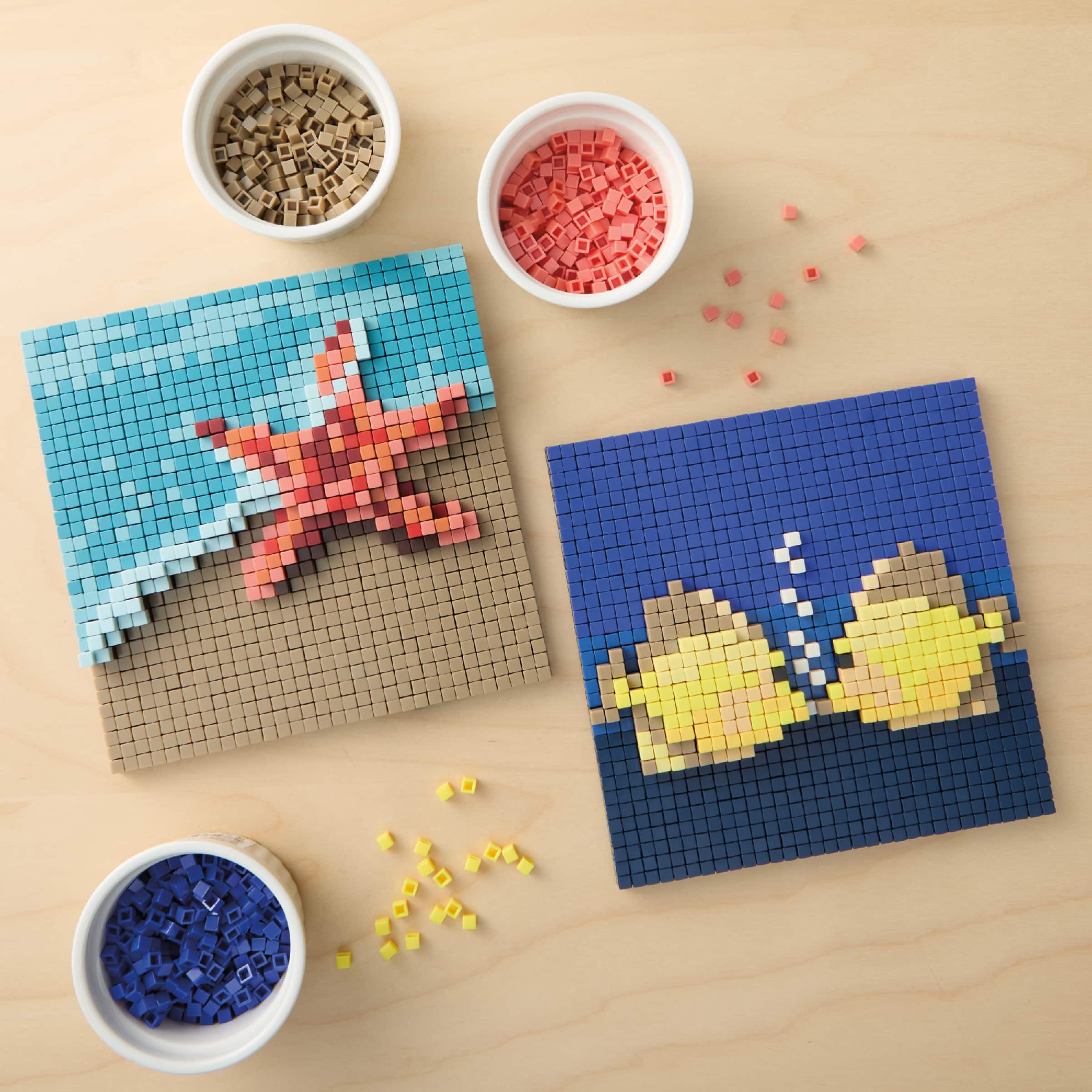 Sea Life Pixelated Brick Art Kit by Make Market®