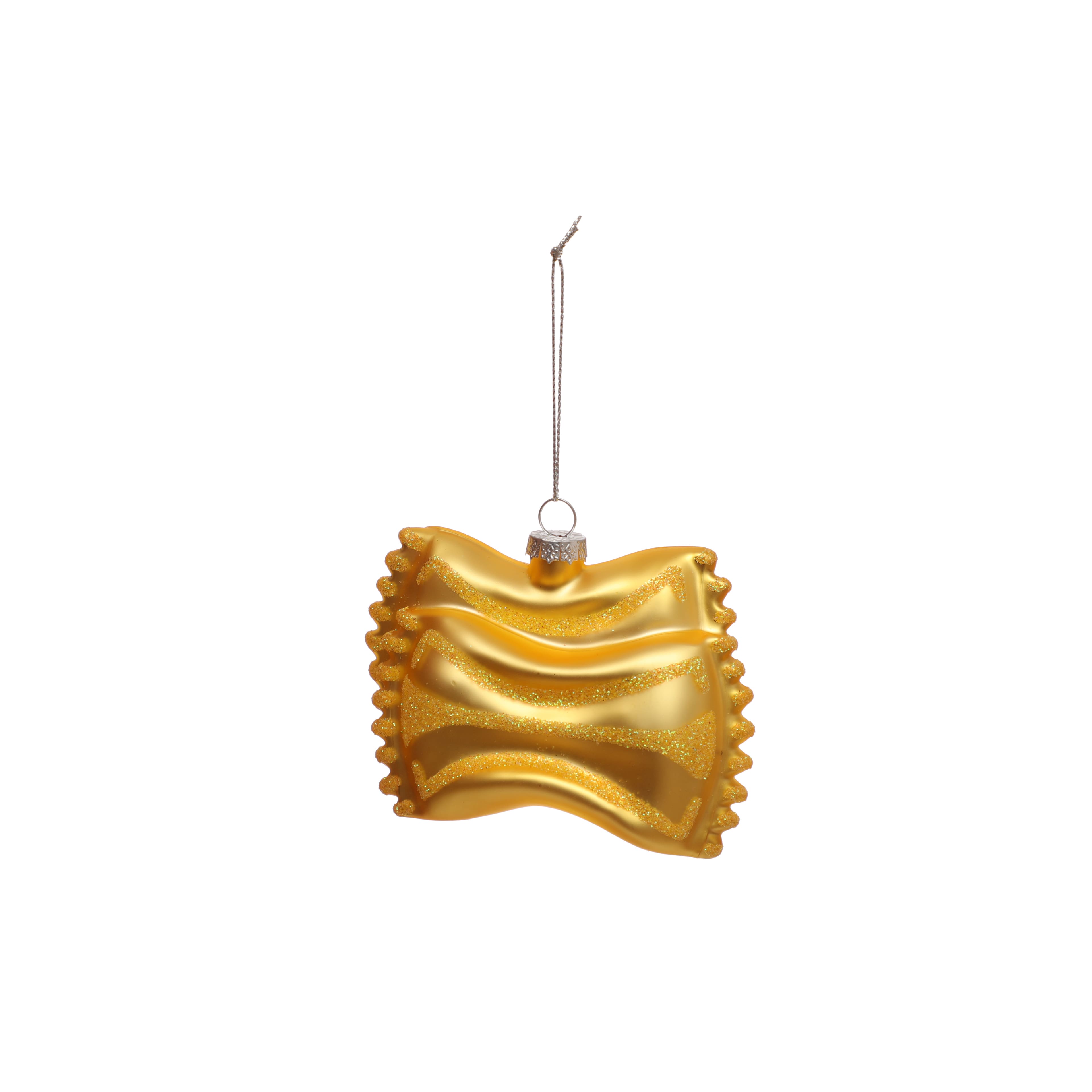3.5&#x22; Bowtie Pasta Glass Ornament by Ashland&#xAE;