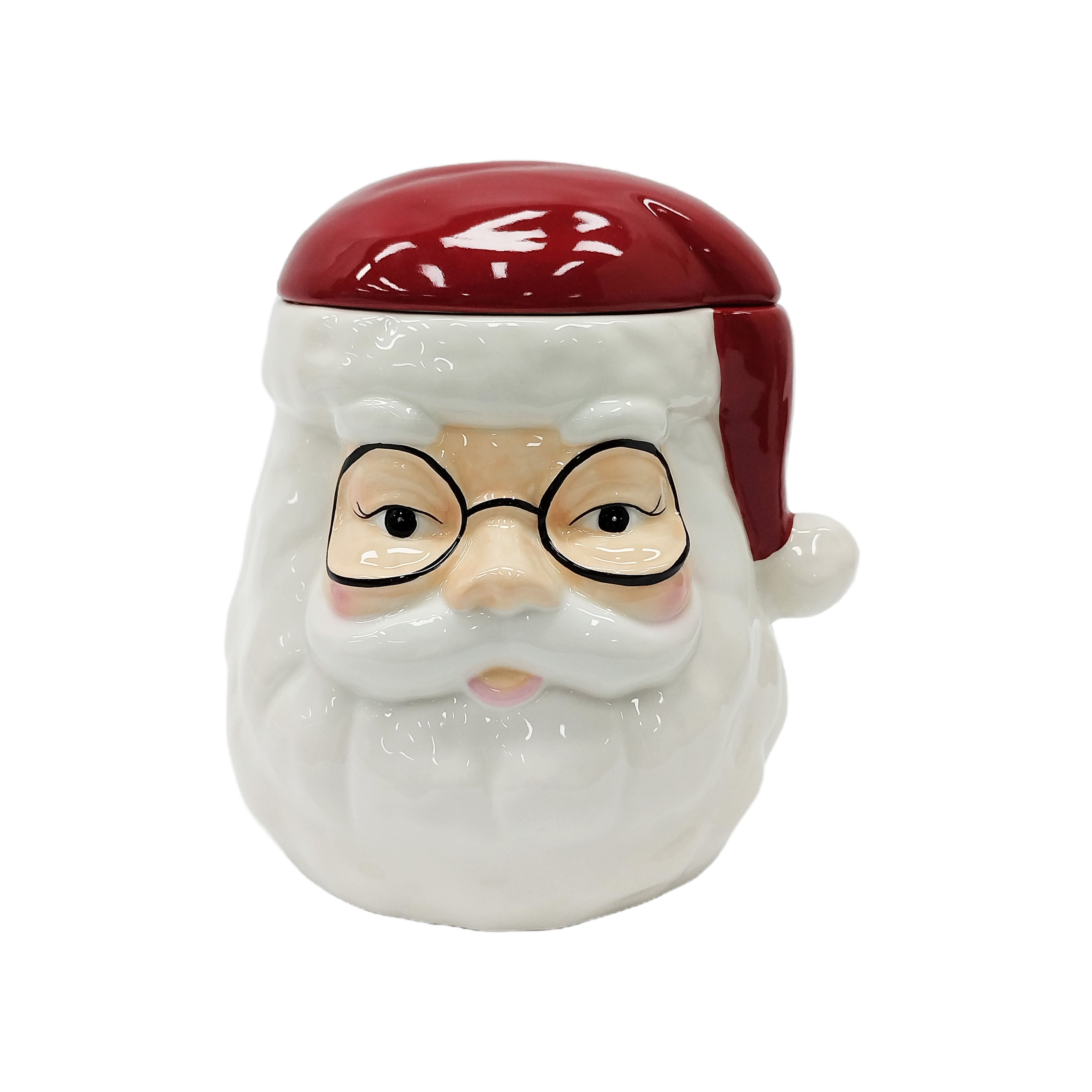 8.5&#x22; Santa Ceramic Cookie Jar by Ashland&#xAE;