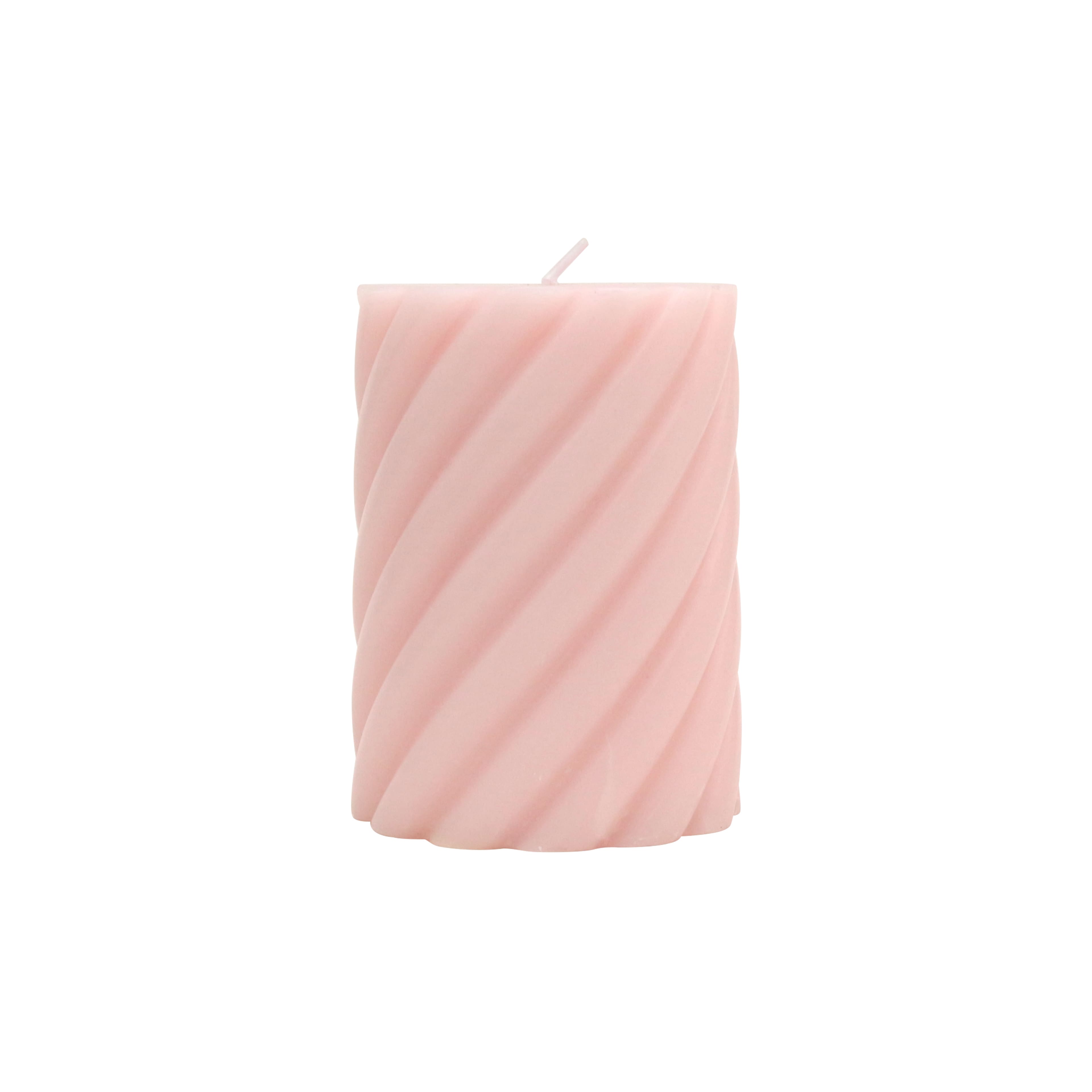 12 Pack: Lightly Fragranced Twist Pillar Candle by Ashland&#xAE;