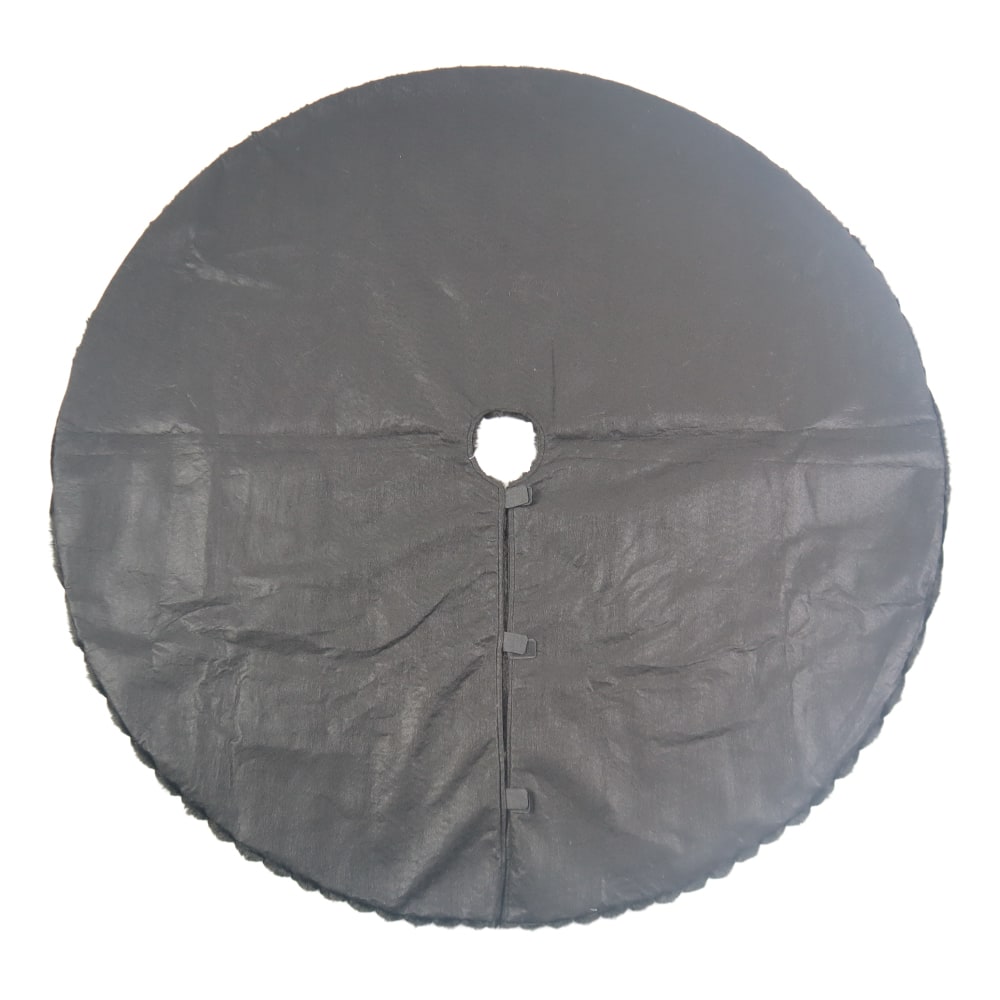 4ft. Black Christmas Tree Skirt by Ashland&#xAE;