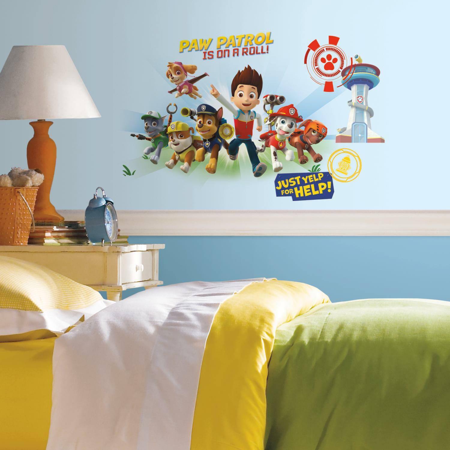 RoomMates Paw Patrol Graphix Peel &#x26; Stick Giant Wall Decals