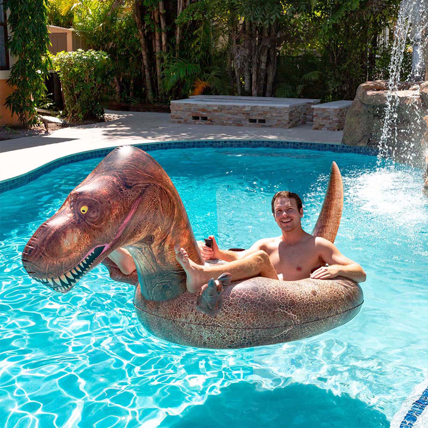 PoolCandy 48&#x22; Special Edition T-Rex Tube Runner