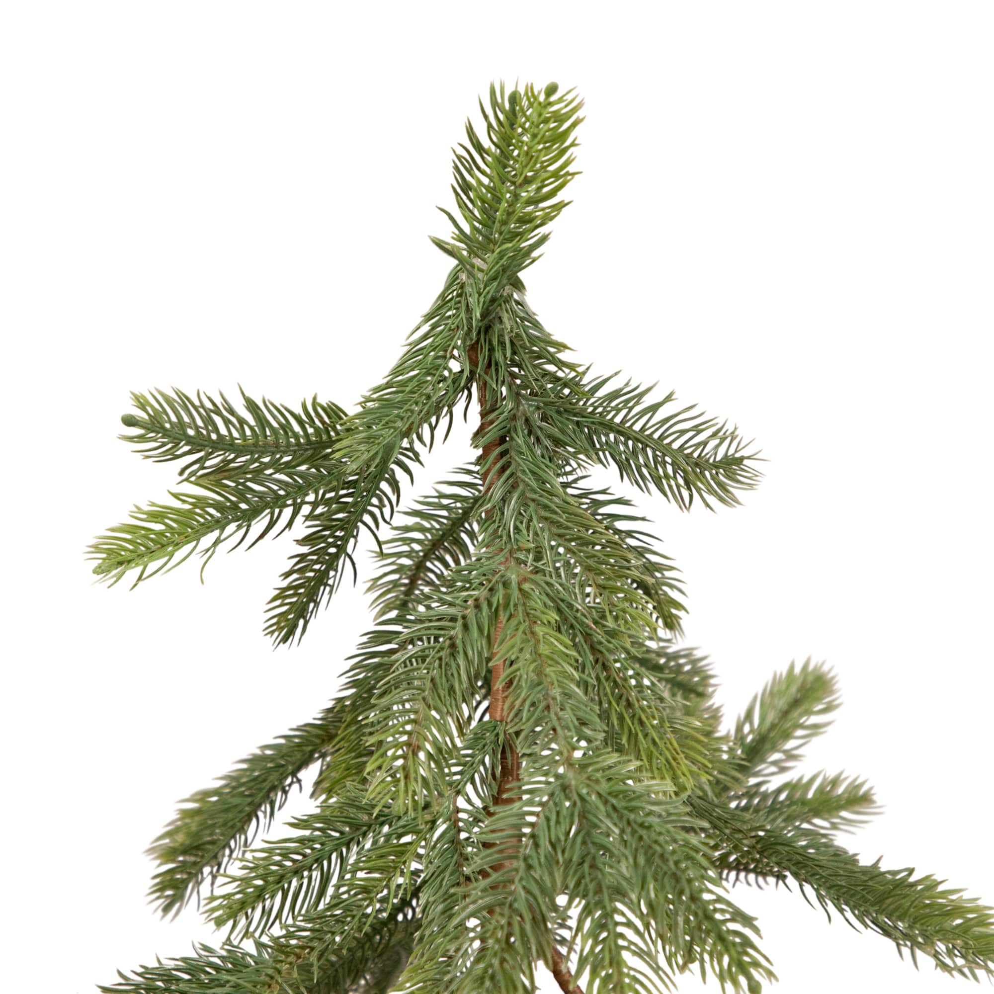4ft. Unlit Pine Artificial Christmas Tree with Jute Base