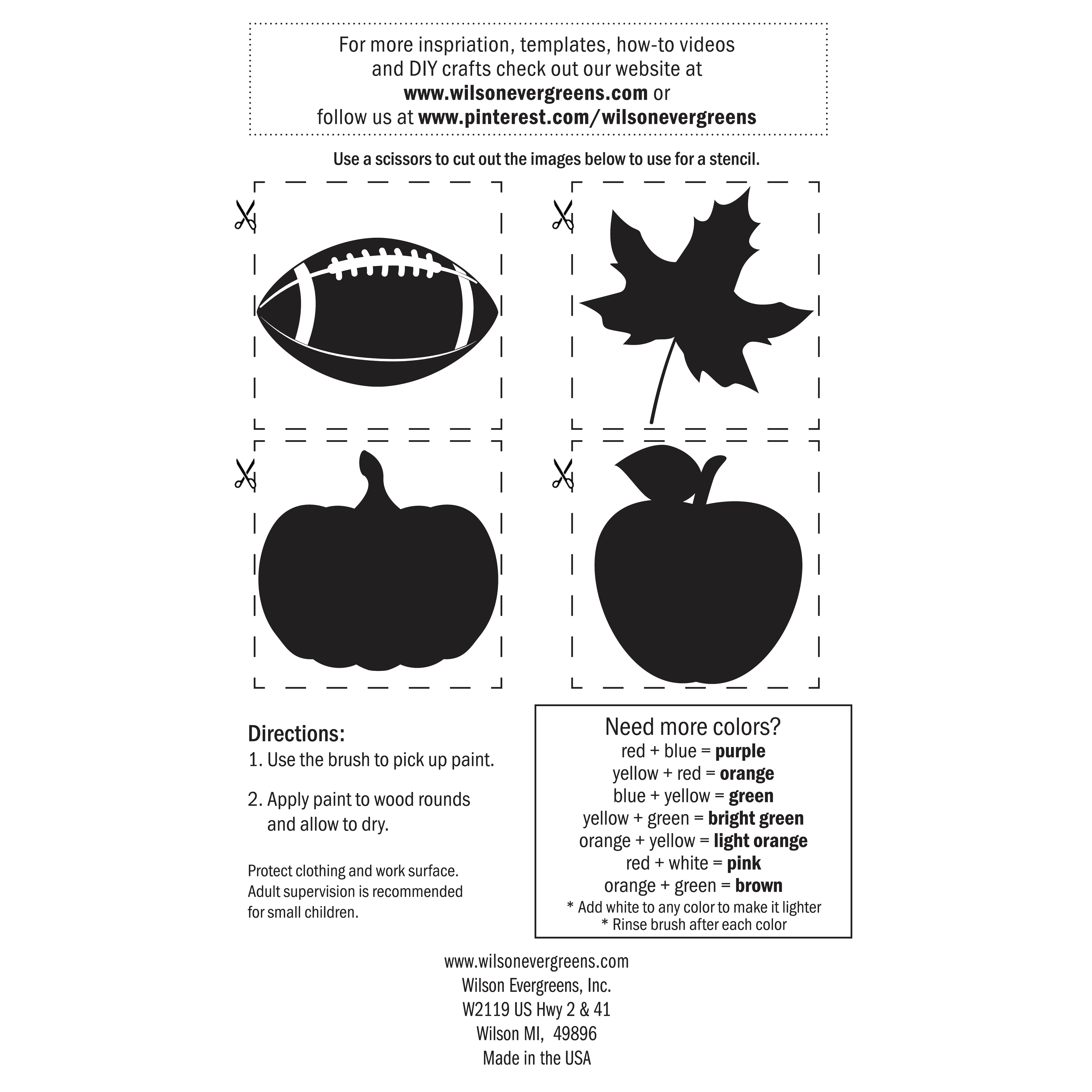 Wilson&#xAE; Enterprises Wood Paint Set