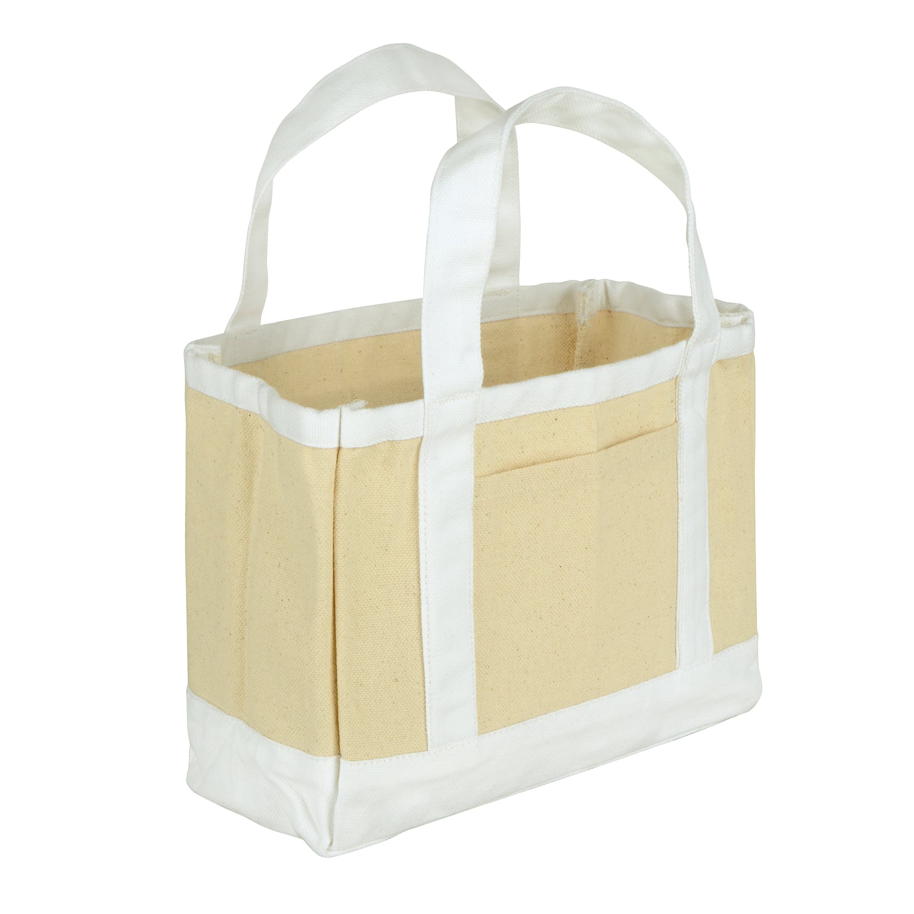 12 Pack: Mini Cotton Canvas Tote by Make Market®