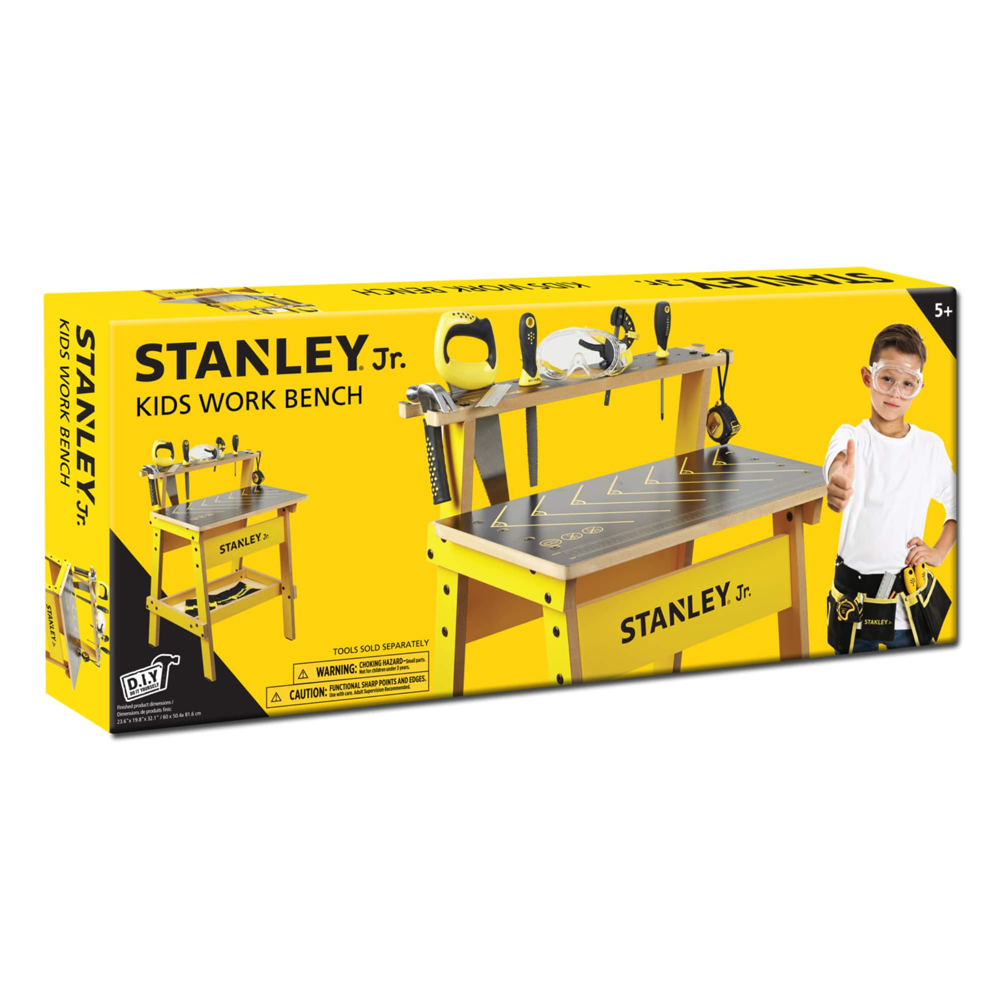 Red Tool Box Stanley Jr. Workbench Mega Tool Set