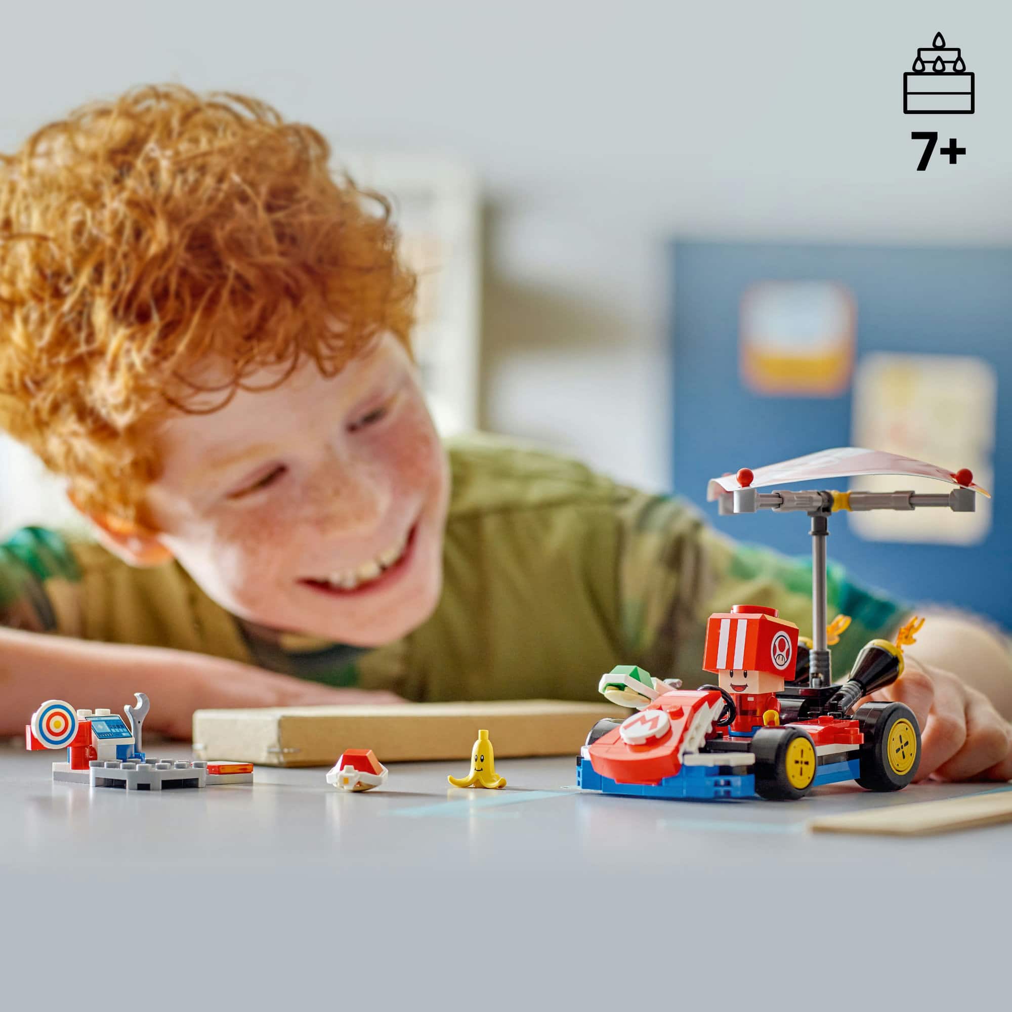 LEGO® Super Mario™: Mario Kart™ – Standard Kart, Car Toy Playset 72032