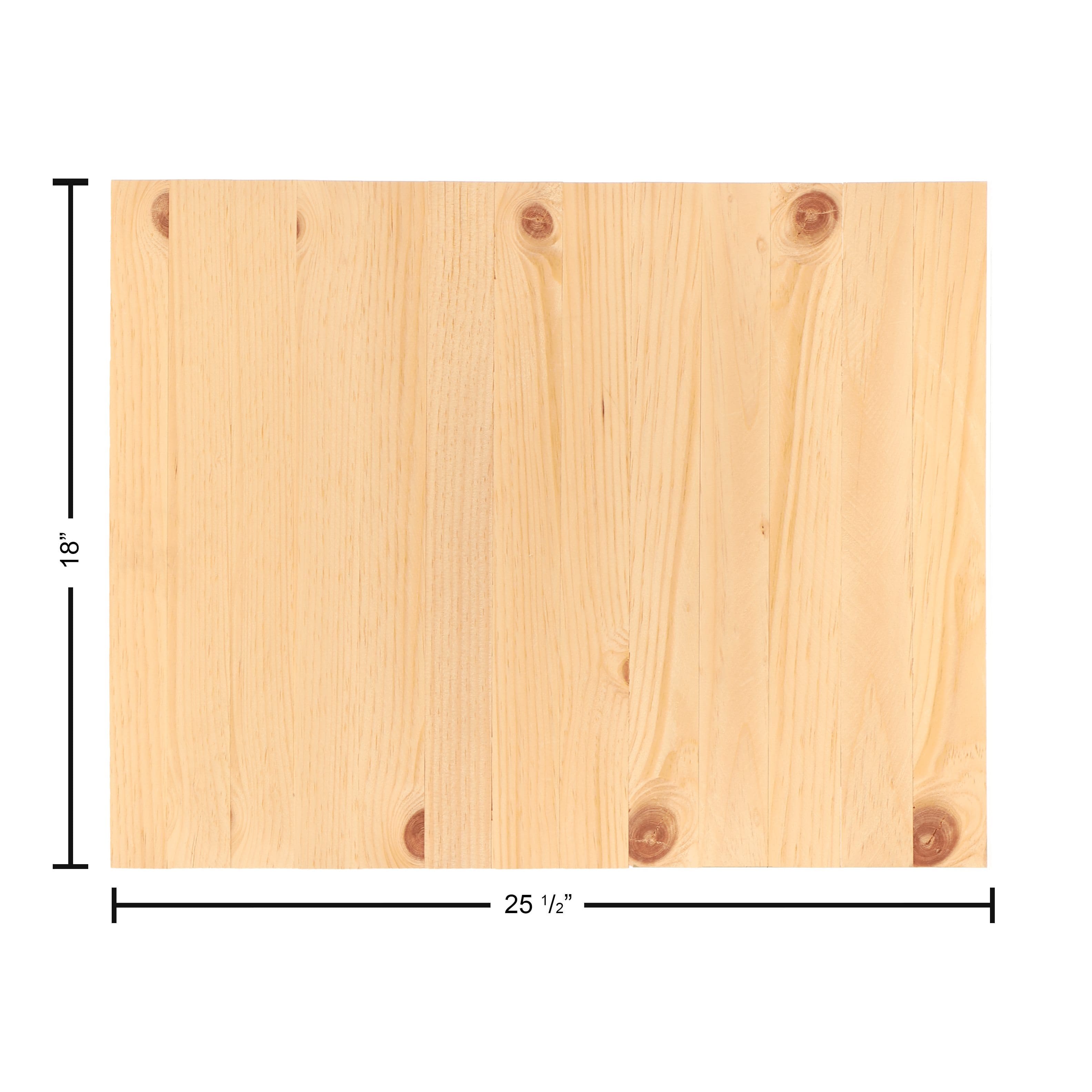Good Wood by Leisure Arts 25.5&#x22; x 18&#x22; Pallet Panel